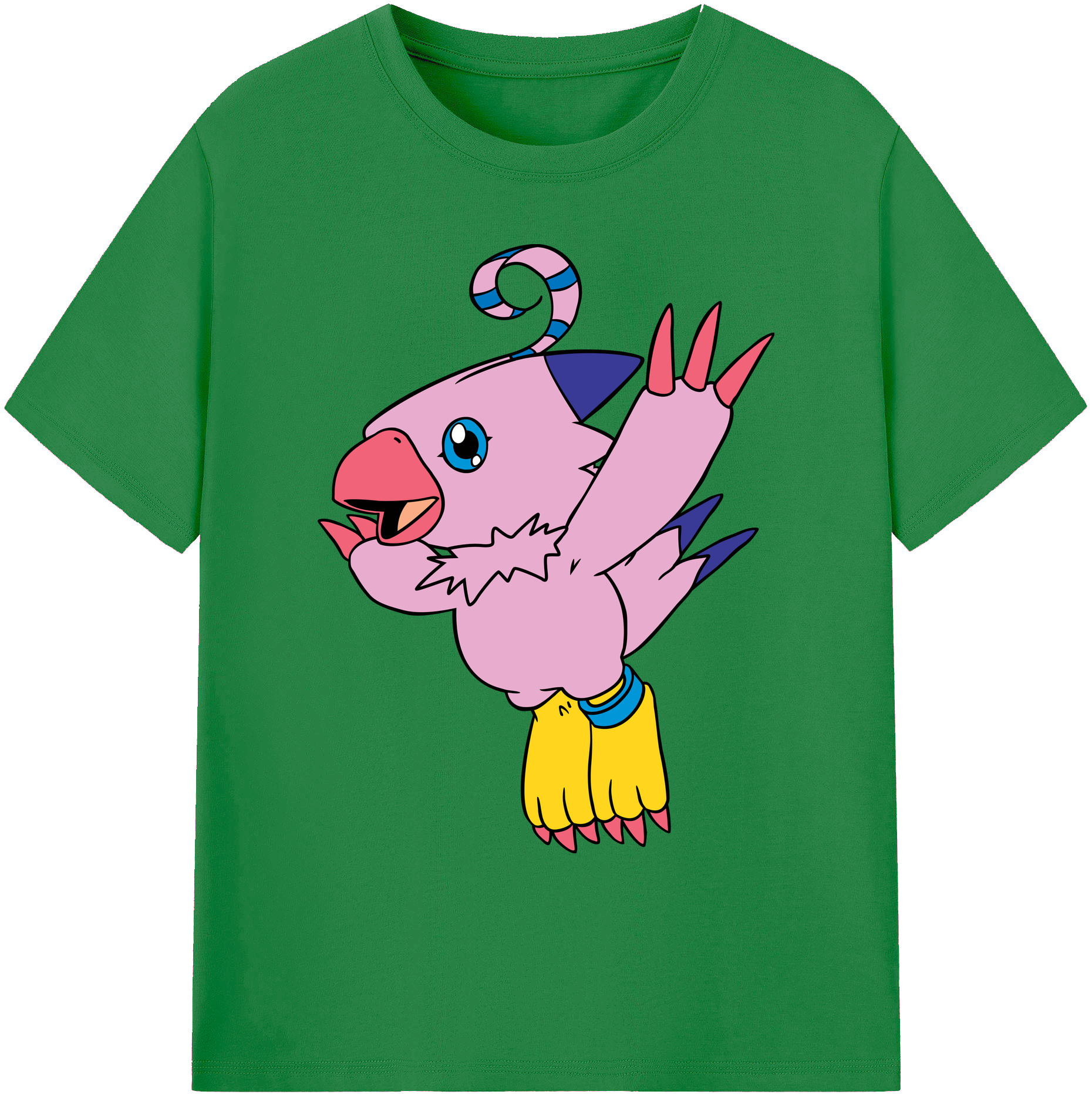 （画像用） Digimon デジタルモンスター/デジモン 綿100％ メンズ半袖Tシャツ｜肌触りやわらか＆通気性