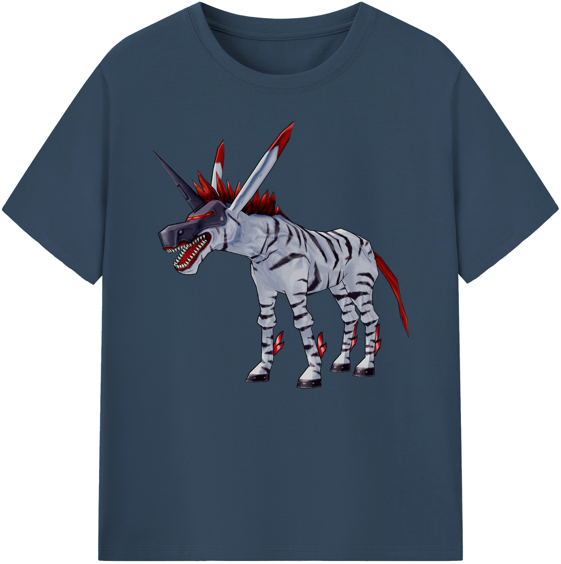 （画像用） Digimon デジタルモンスター/デジモン 綿100％ メンズ半袖Tシャツ｜肌触りやわらか＆通気性