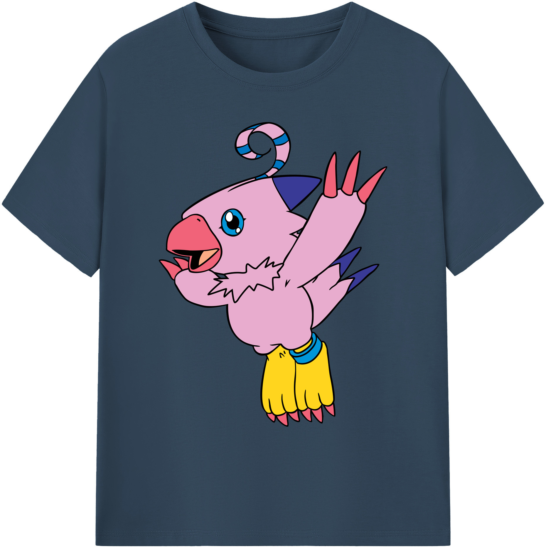 （画像用） Digimon デジタルモンスター/デジモン 綿100％ メンズ半袖Tシャツ｜肌触りやわらか＆通気性