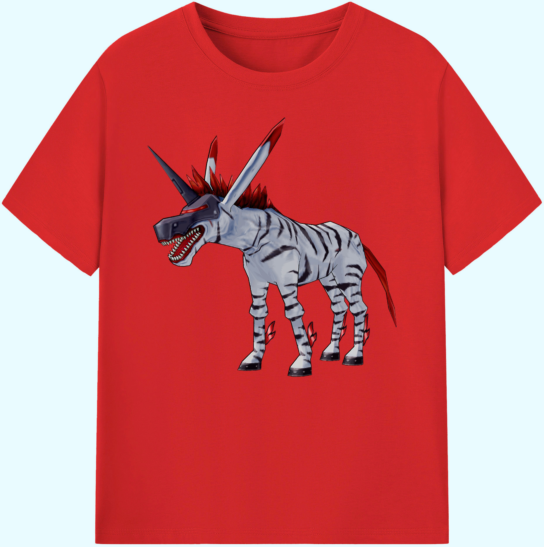 （画像用） Digimon デジタルモンスター/デジモン 綿100％ メンズ半袖Tシャツ｜肌触りやわらか＆通気性