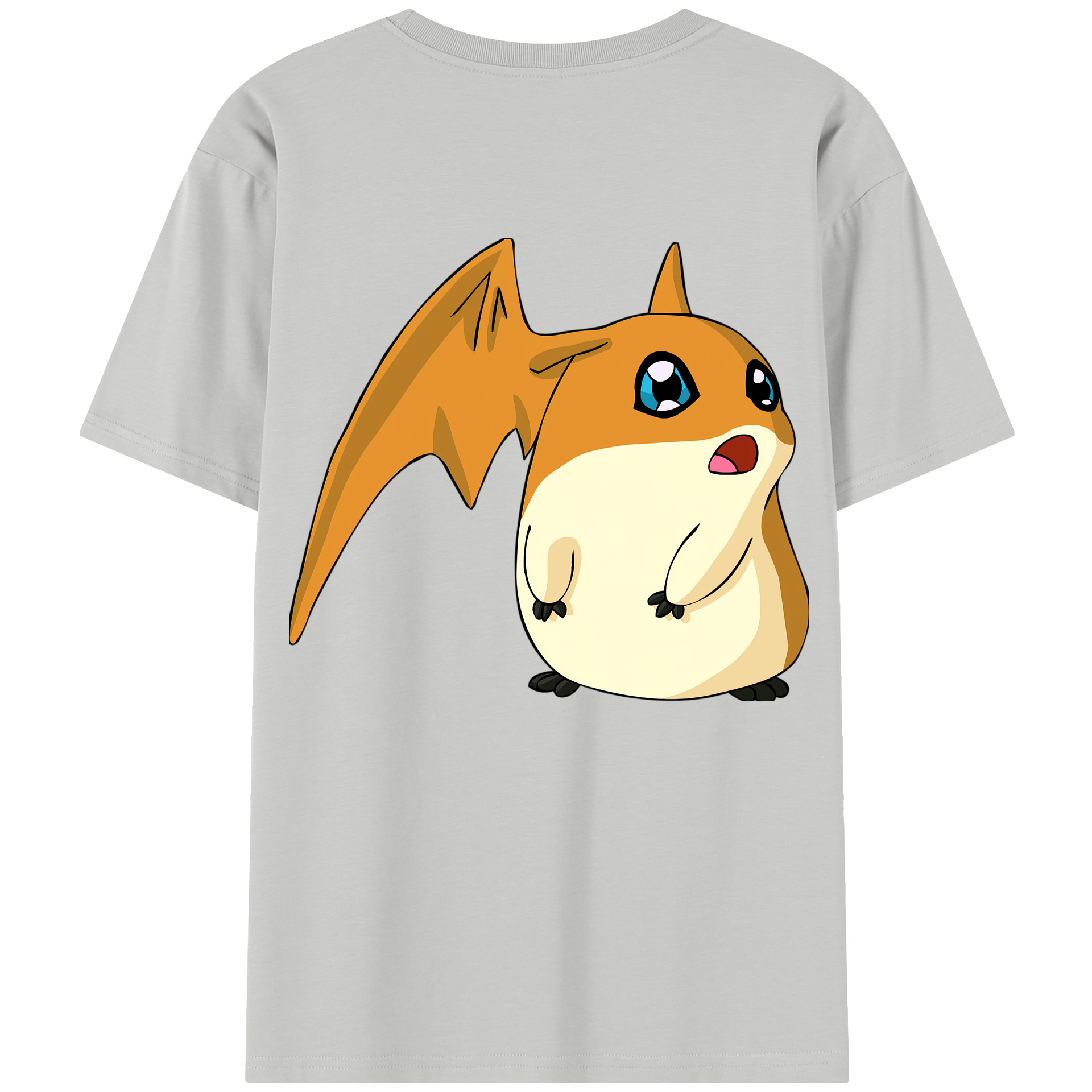 （画像用） Digimon デジタルモンスター/デジモン レディース半袖Tシャツ(バックプリント)
