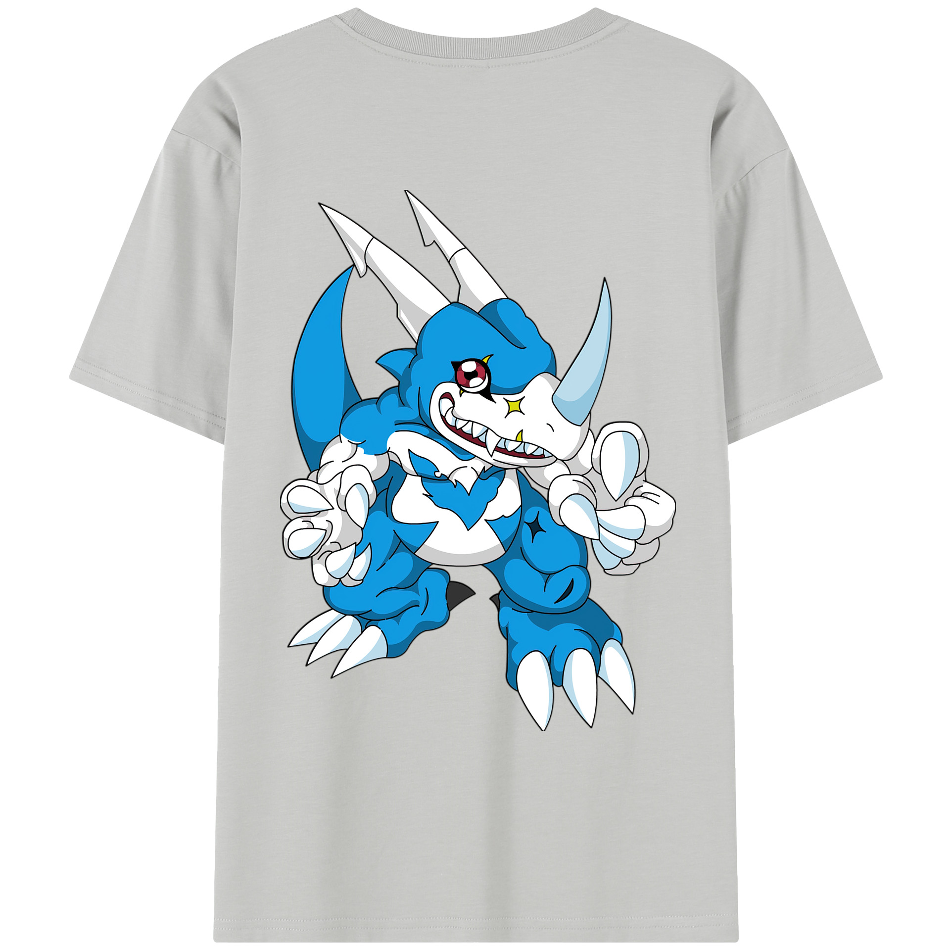 （画像用） Digimon デジタルモンスター/デジモン レディース半袖Tシャツ(バックプリント)