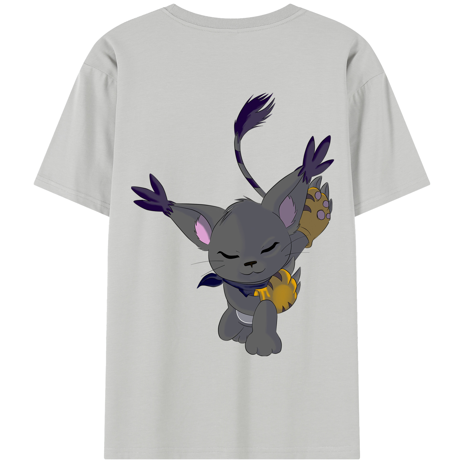 （画像用） Digimon デジタルモンスター/デジモン レディース半袖Tシャツ(バックプリント)