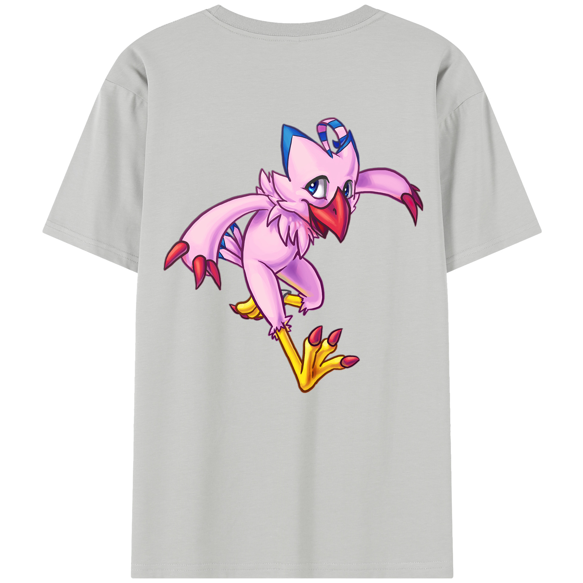 （画像用） Digimon デジタルモンスター/デジモン レディース半袖Tシャツ(バックプリント)
