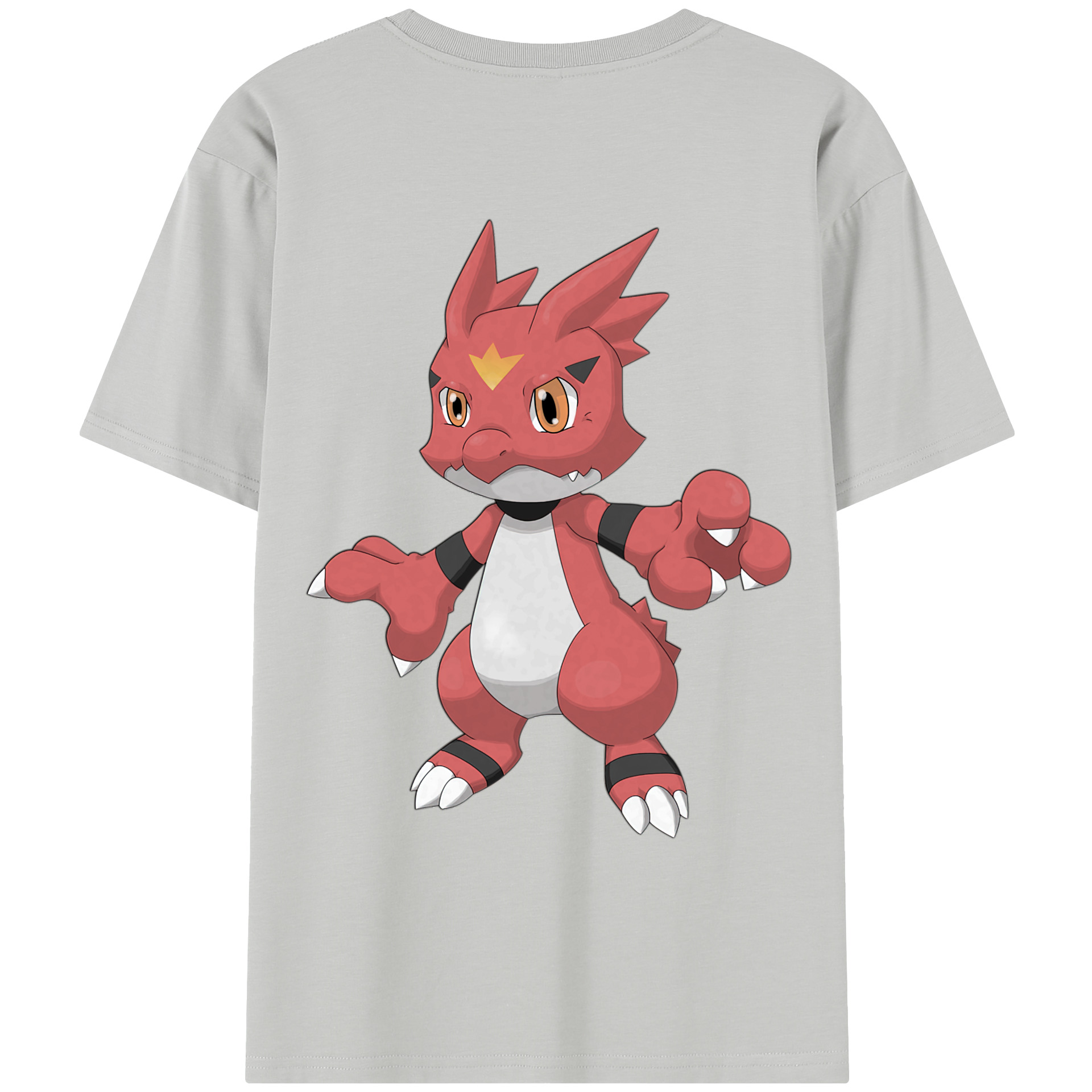 （画像用） Digimon デジタルモンスター/デジモン レディース半袖Tシャツ(バックプリント)