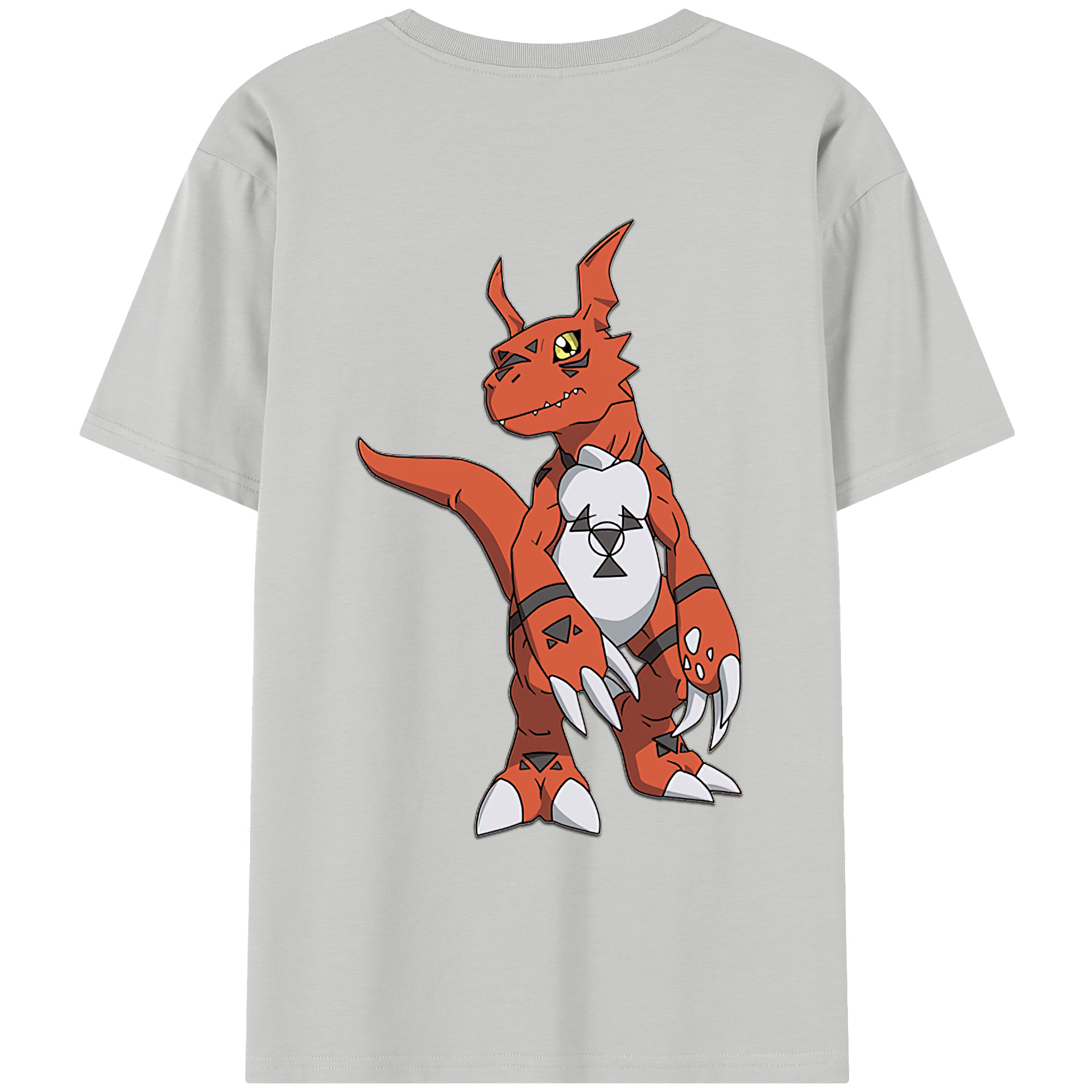 （画像用） Digimon デジタルモンスター/デジモン レディース半袖Tシャツ(バックプリント)