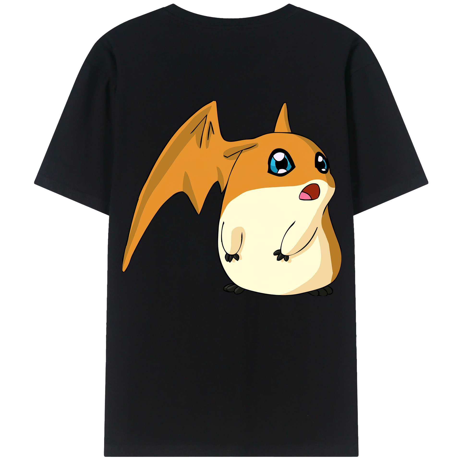 （画像用） Digimon デジタルモンスター/デジモン レディース半袖Tシャツ(バックプリント)