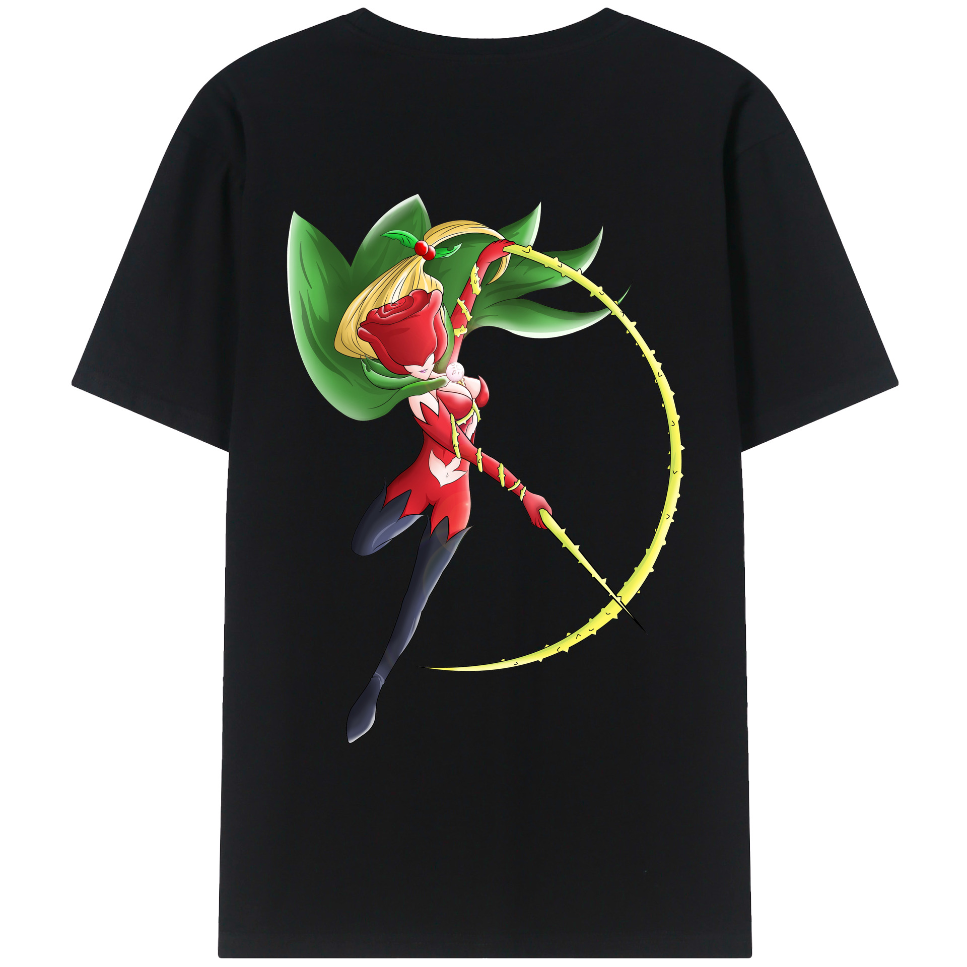 （画像用） Digimon デジタルモンスター/デジモン レディース半袖Tシャツ(バックプリント)