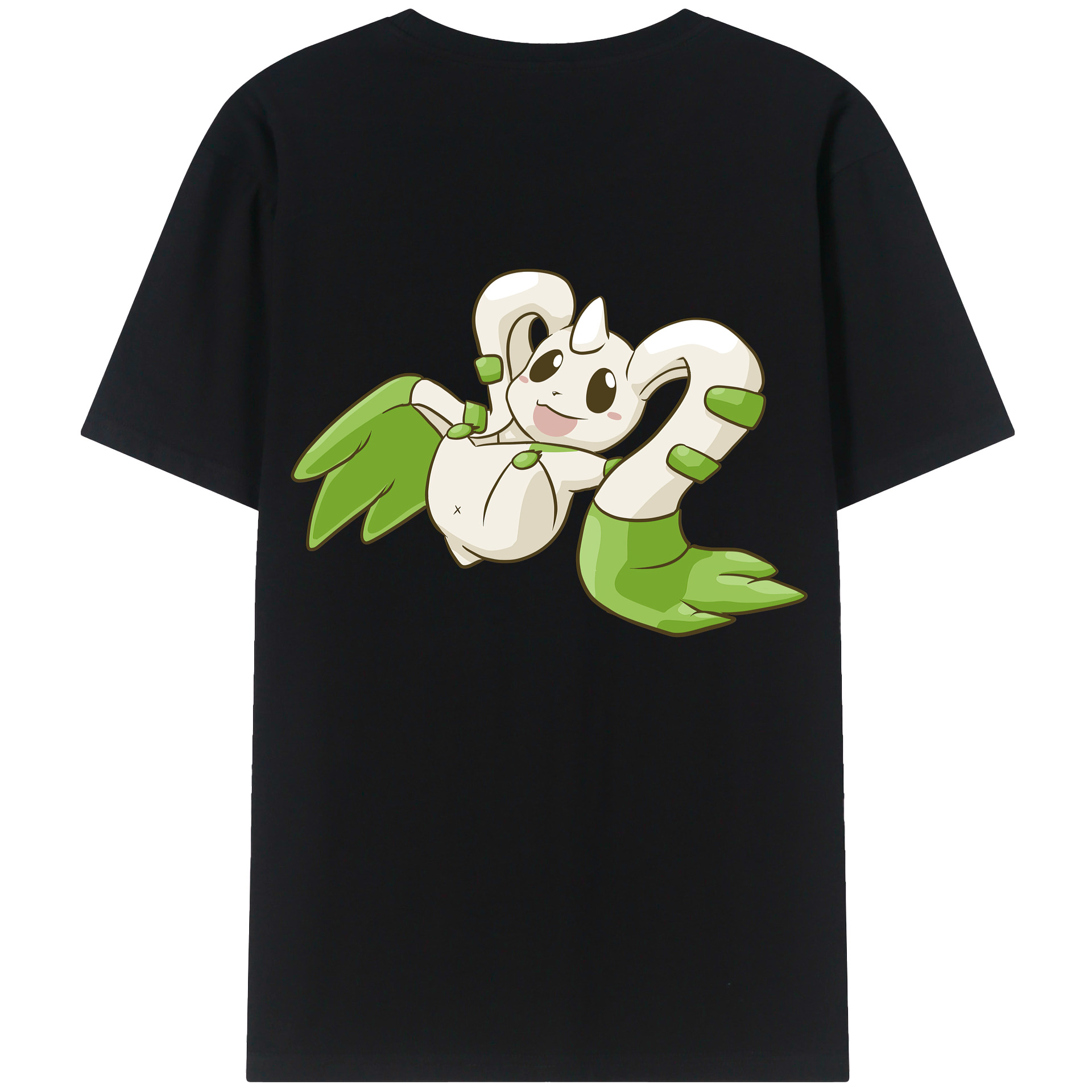 （画像用） Digimon デジタルモンスター/デジモン レディース半袖Tシャツ(バックプリント)