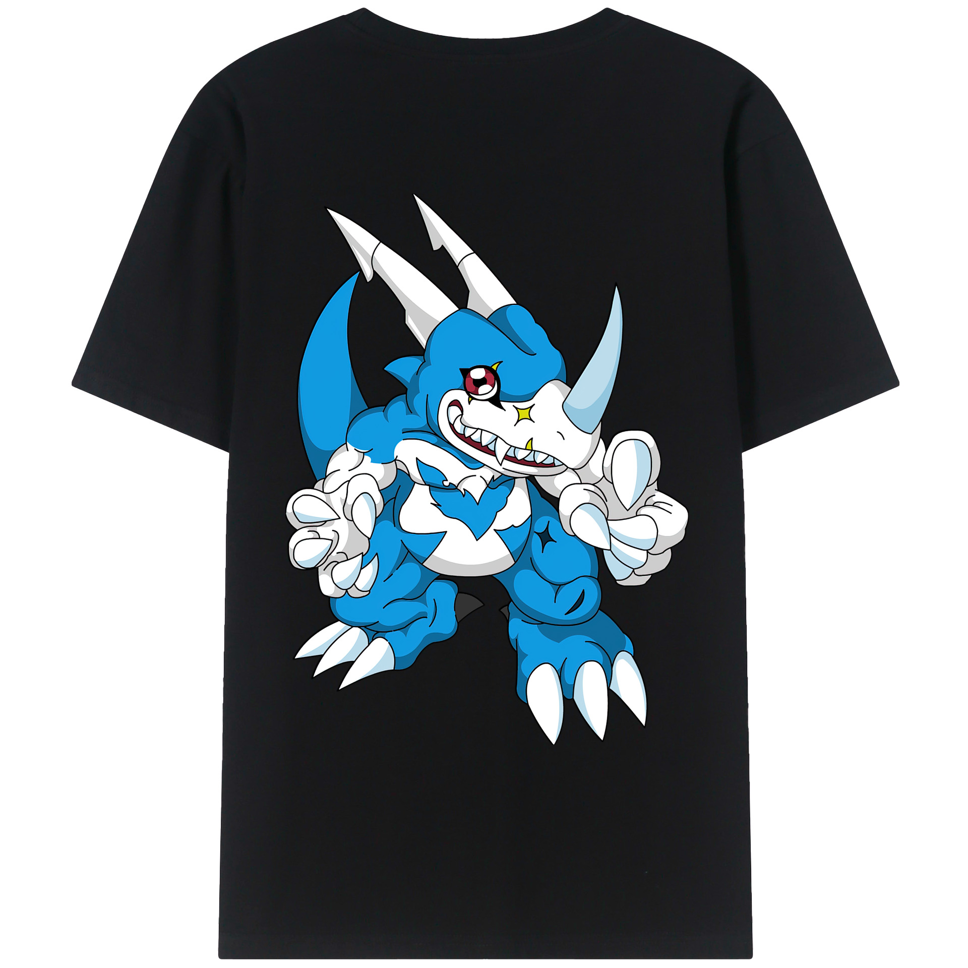 （画像用） Digimon デジタルモンスター/デジモン レディース半袖Tシャツ(バックプリント)