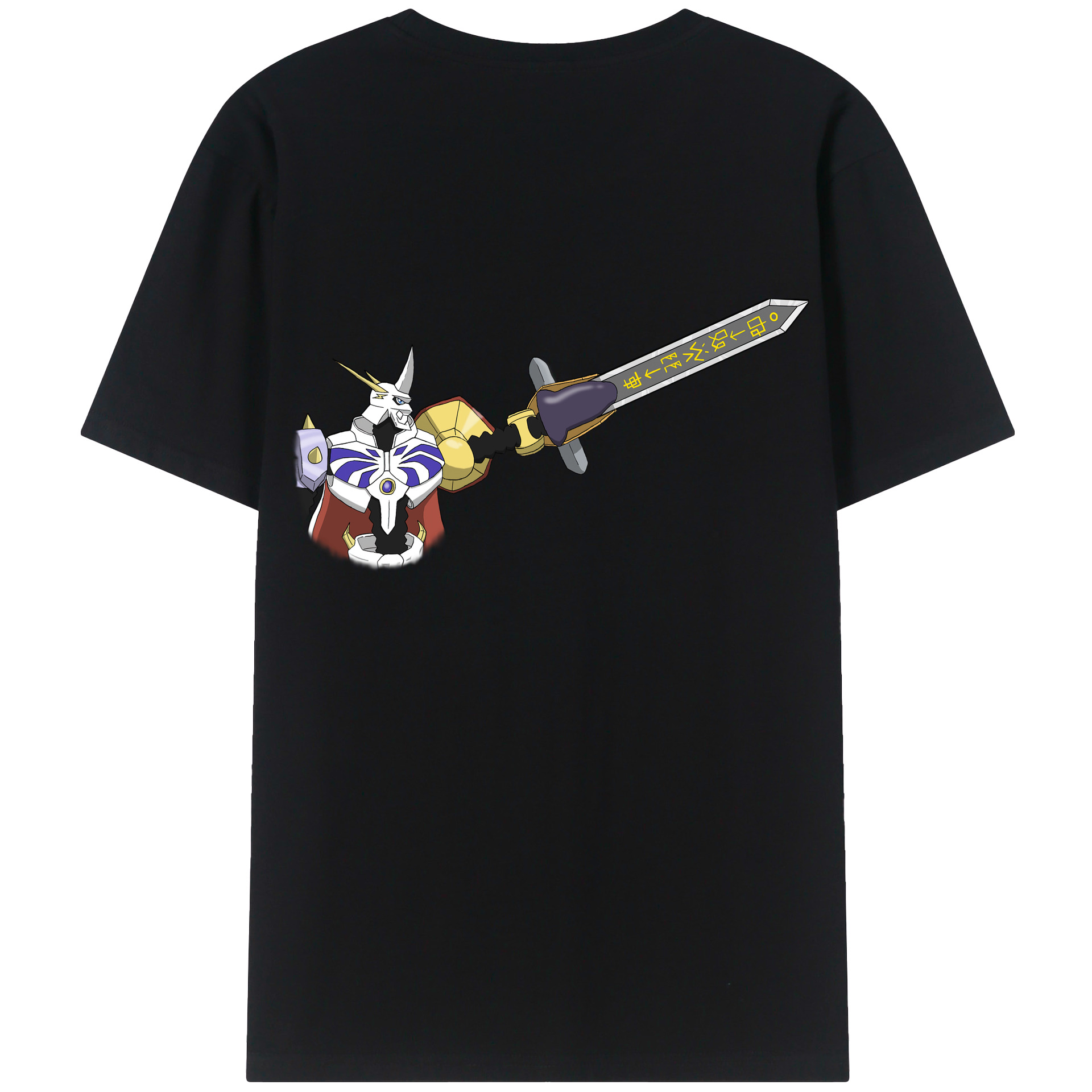 （画像用） Digimon デジタルモンスター/デジモン レディース半袖Tシャツ(バックプリント)