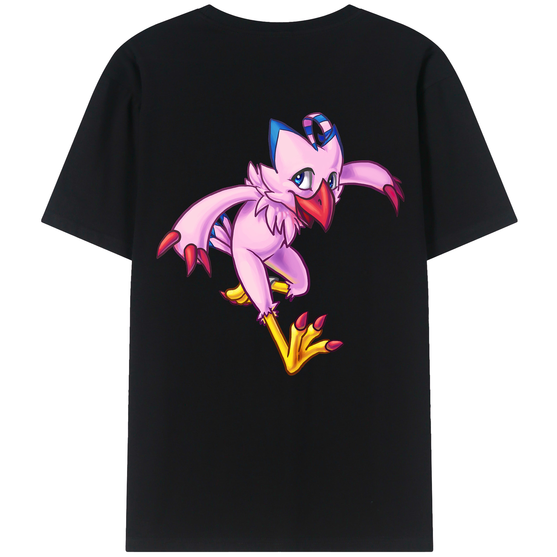 （画像用） Digimon デジタルモンスター/デジモン レディース半袖Tシャツ(バックプリント)