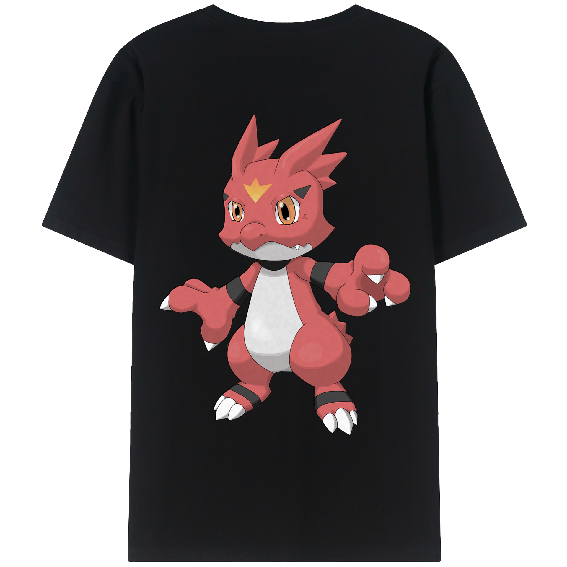 （画像用） Digimon デジタルモンスター/デジモン レディース半袖Tシャツ(バックプリント)