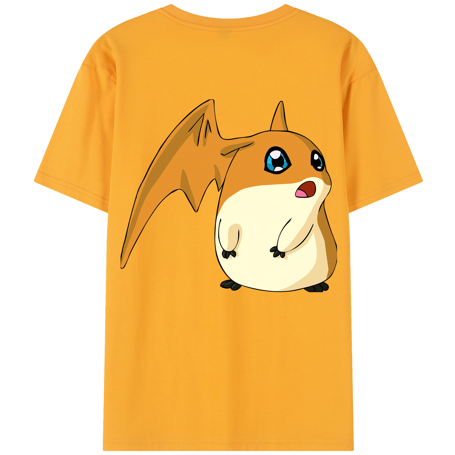 （画像用） Digimon デジタルモンスター/デジモン レディース半袖Tシャツ(バックプリント)
