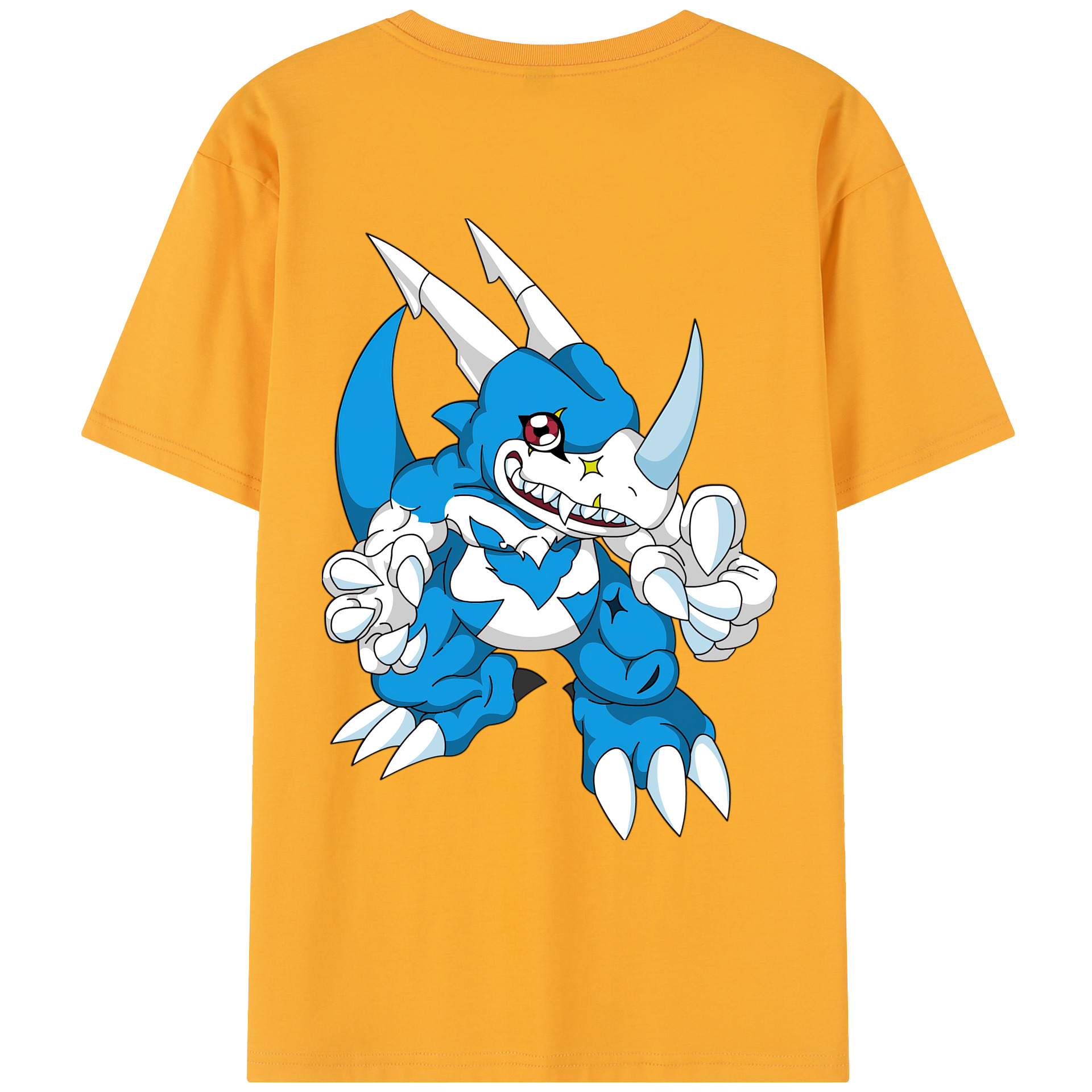 （画像用） Digimon デジタルモンスター/デジモン レディース半袖Tシャツ(バックプリント)