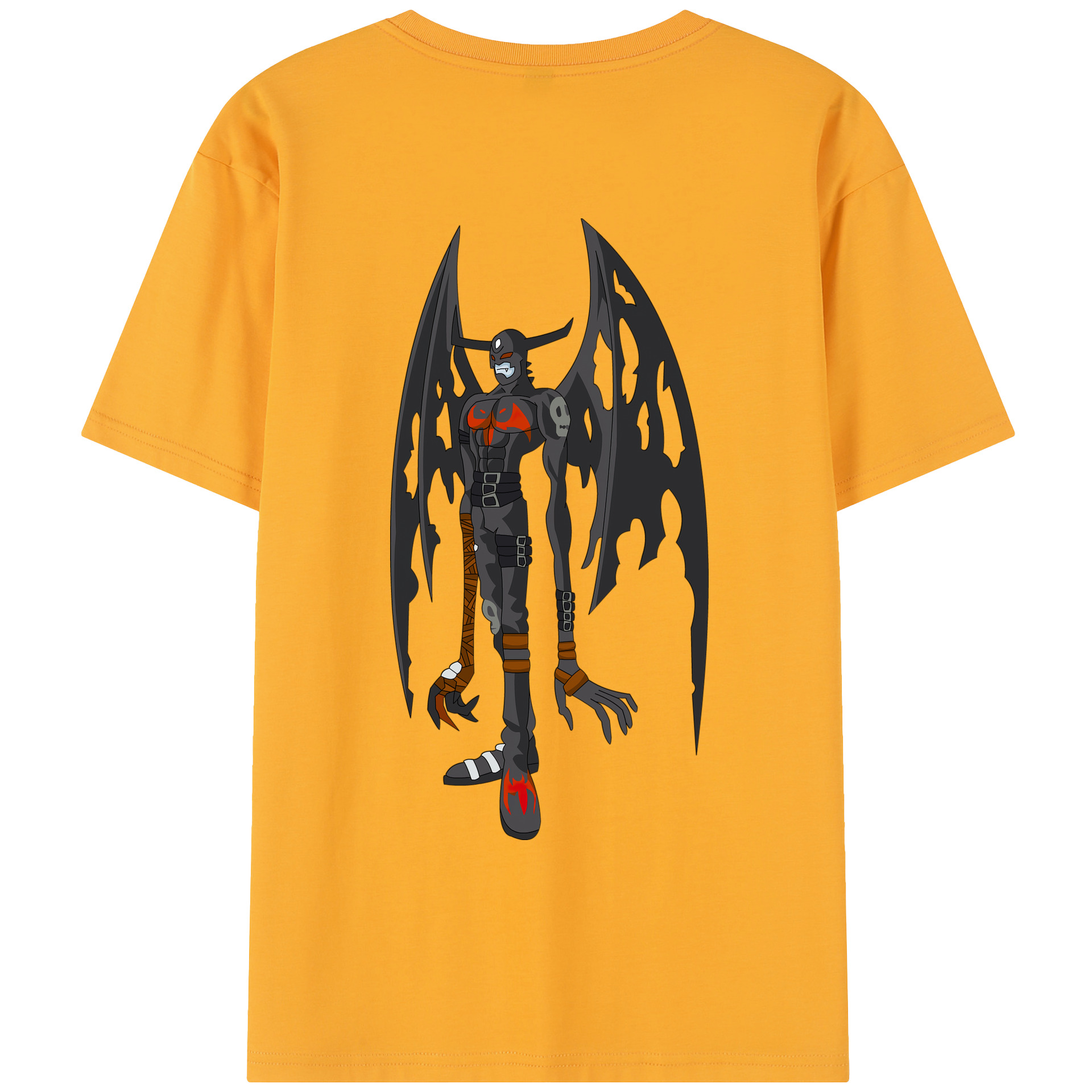（画像用） Digimon デジタルモンスター/デジモン レディース半袖Tシャツ(バックプリント)