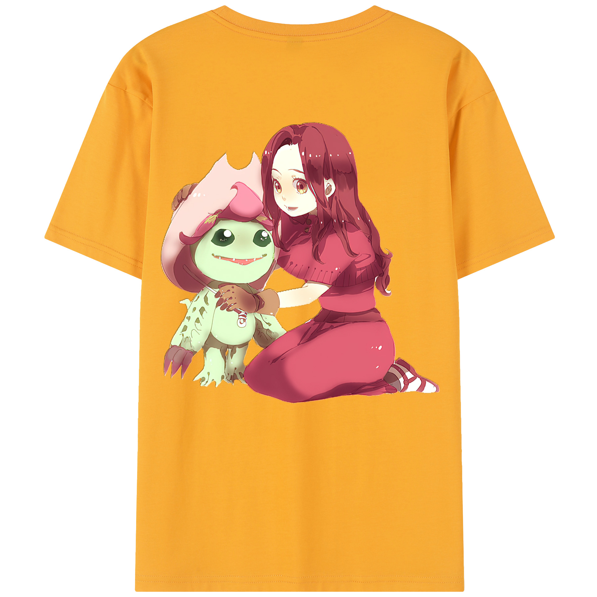 （画像用） Digimon デジタルモンスター/デジモン レディース半袖Tシャツ(バックプリント)