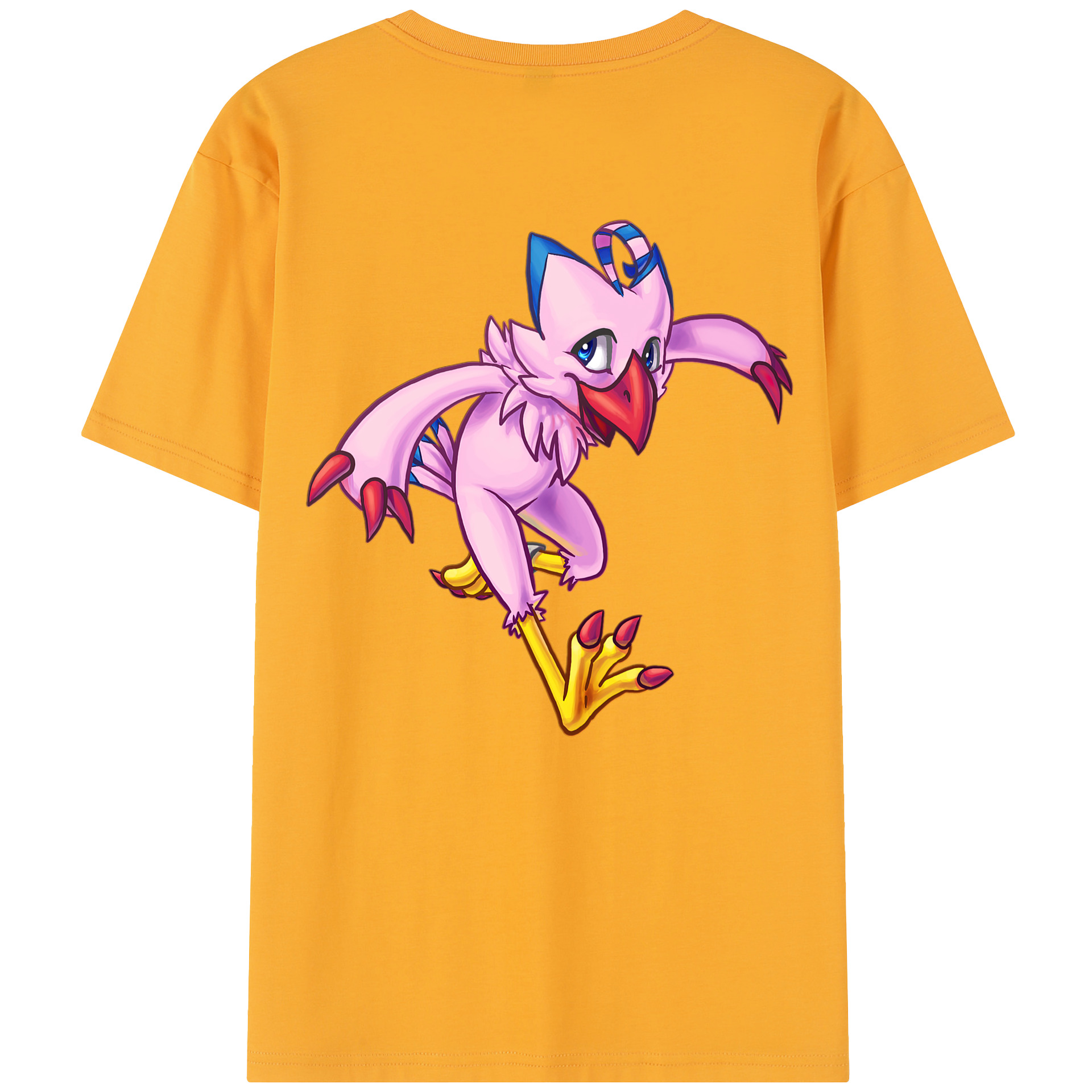 （画像用） Digimon デジタルモンスター/デジモン レディース半袖Tシャツ(バックプリント)