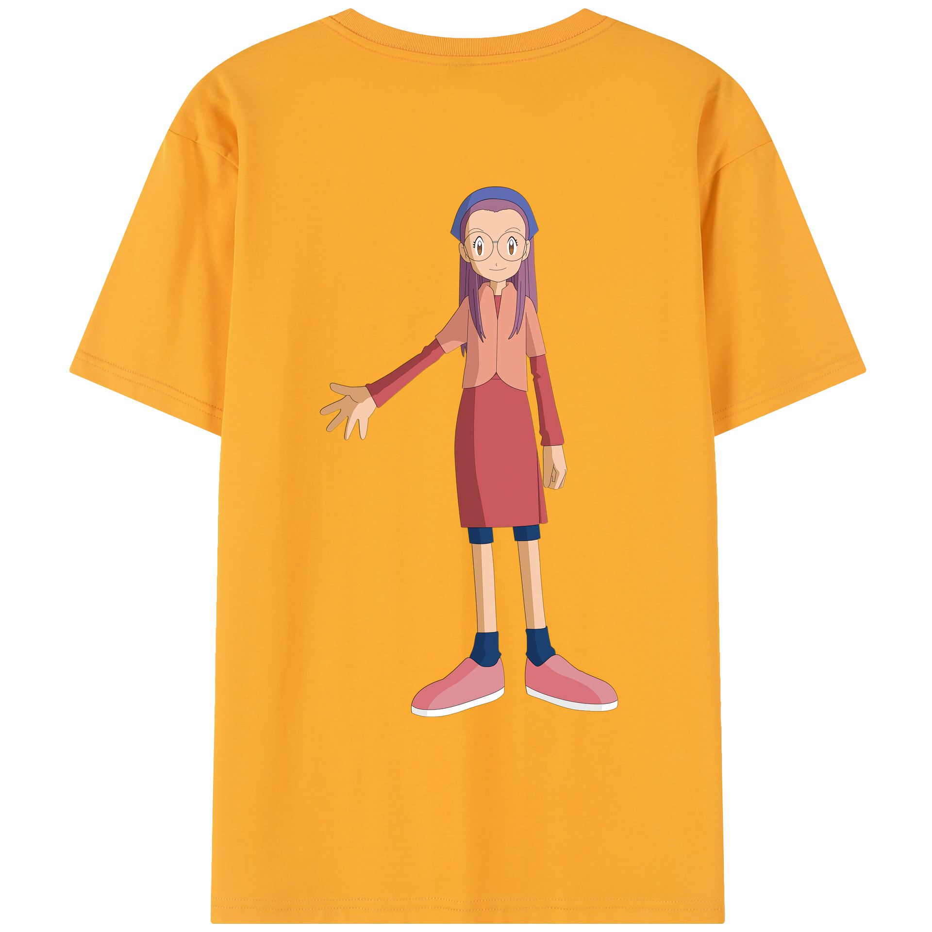（画像用） Digimon デジタルモンスター/デジモン レディース半袖Tシャツ(バックプリント)