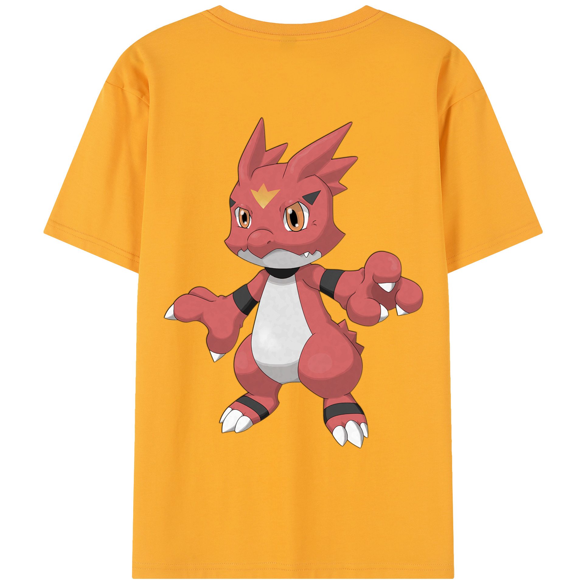（画像用） Digimon デジタルモンスター/デジモン レディース半袖Tシャツ(バックプリント)