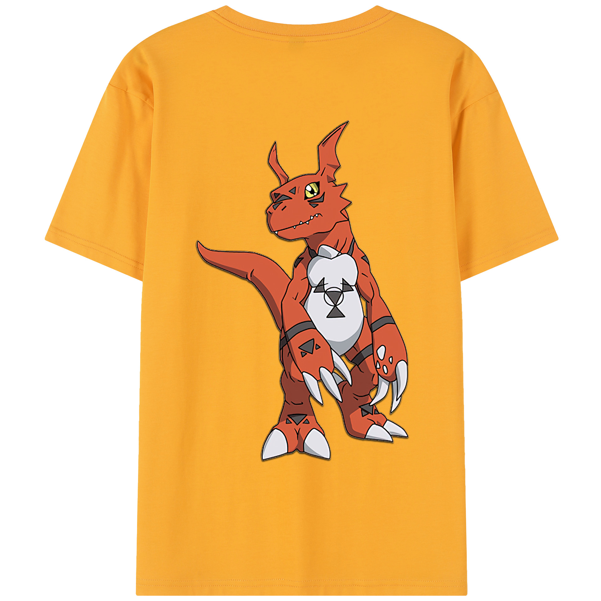 （画像用） Digimon デジタルモンスター/デジモン レディース半袖Tシャツ(バックプリント)