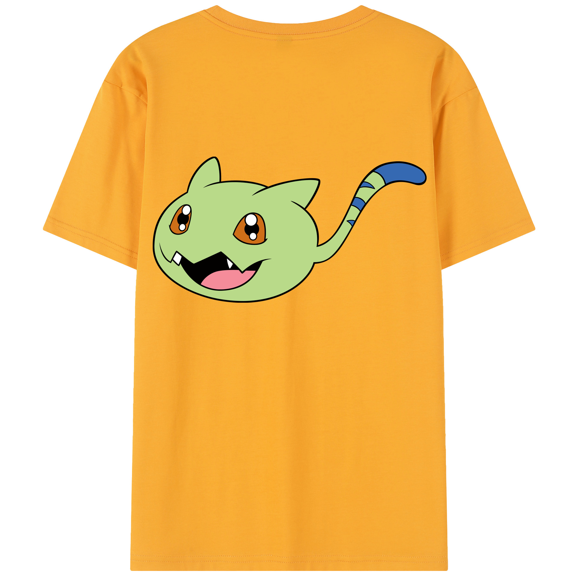 （画像用） Digimon デジタルモンスター/デジモン レディース半袖Tシャツ(バックプリント)
