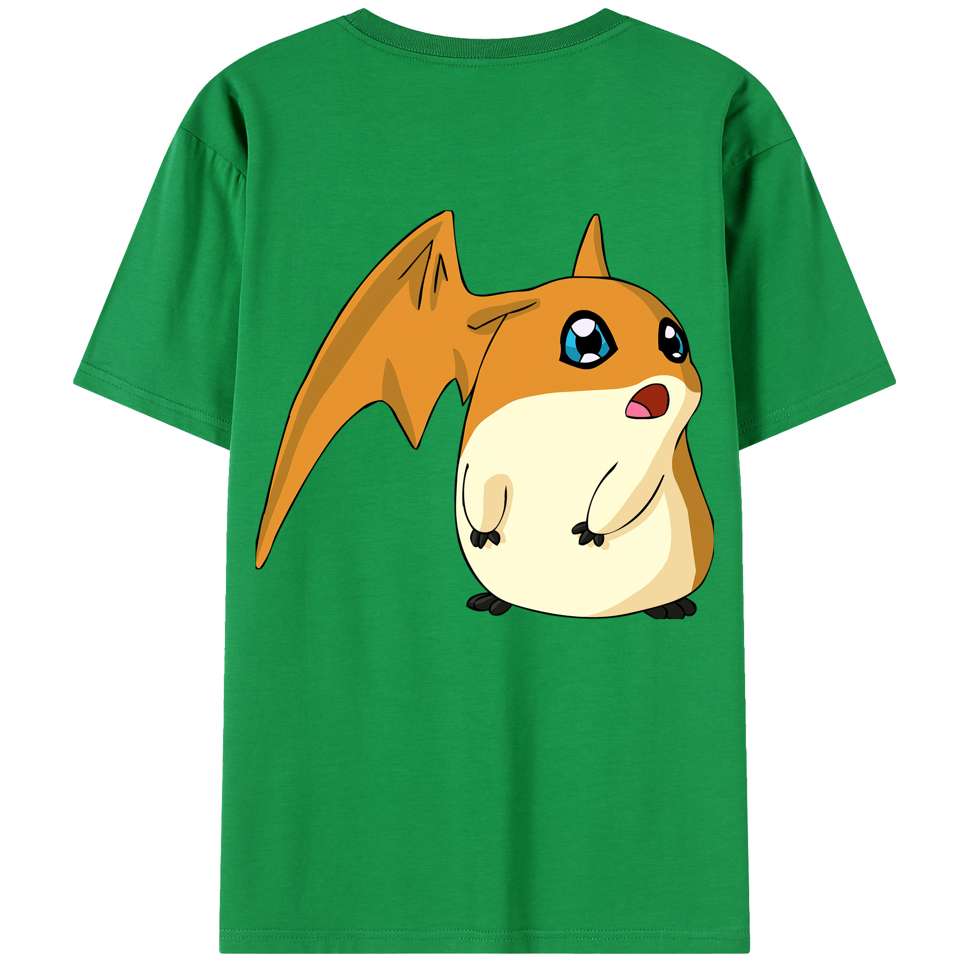 （画像用） Digimon デジタルモンスター/デジモン レディース半袖Tシャツ(バックプリント)