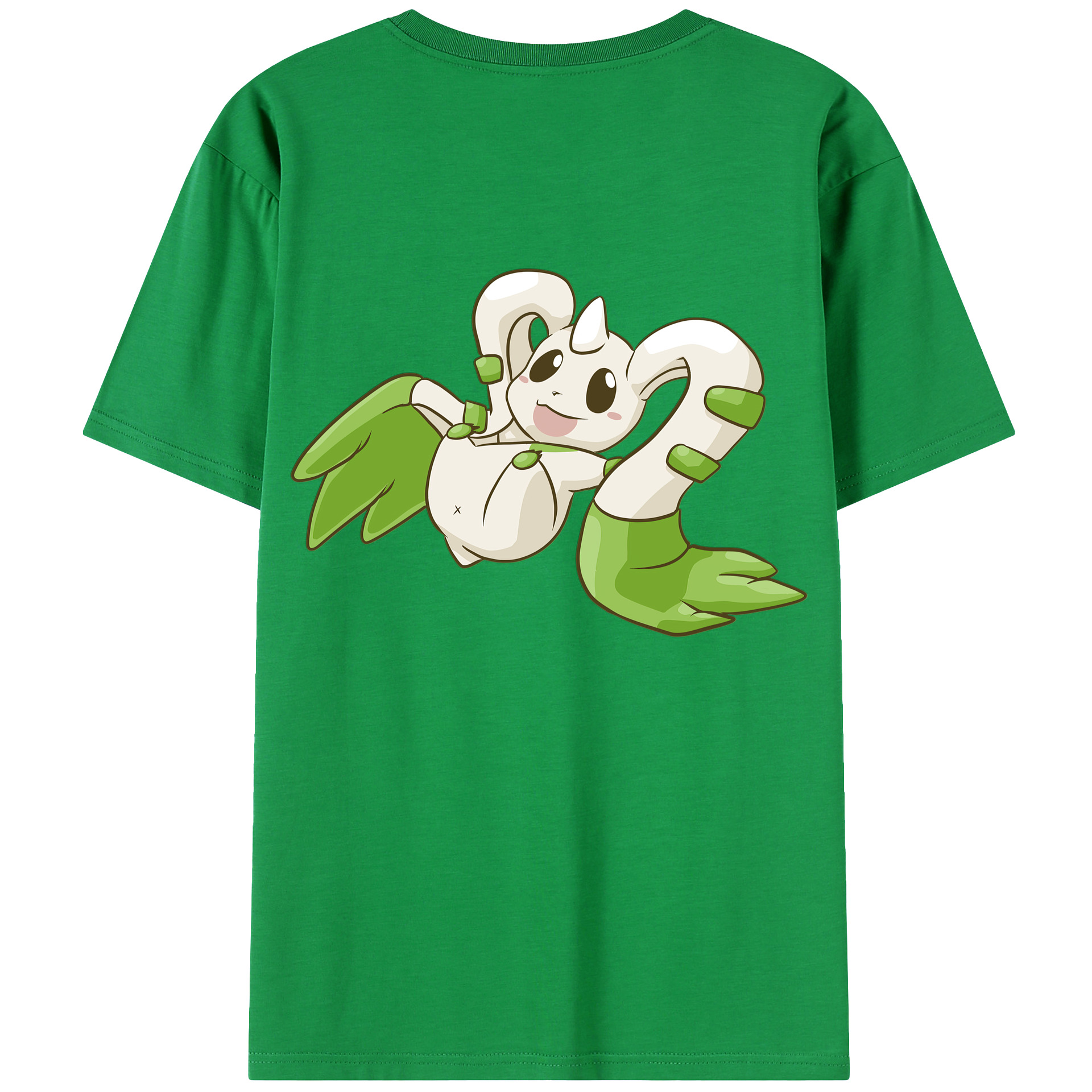（画像用） Digimon デジタルモンスター/デジモン レディース半袖Tシャツ(バックプリント)
