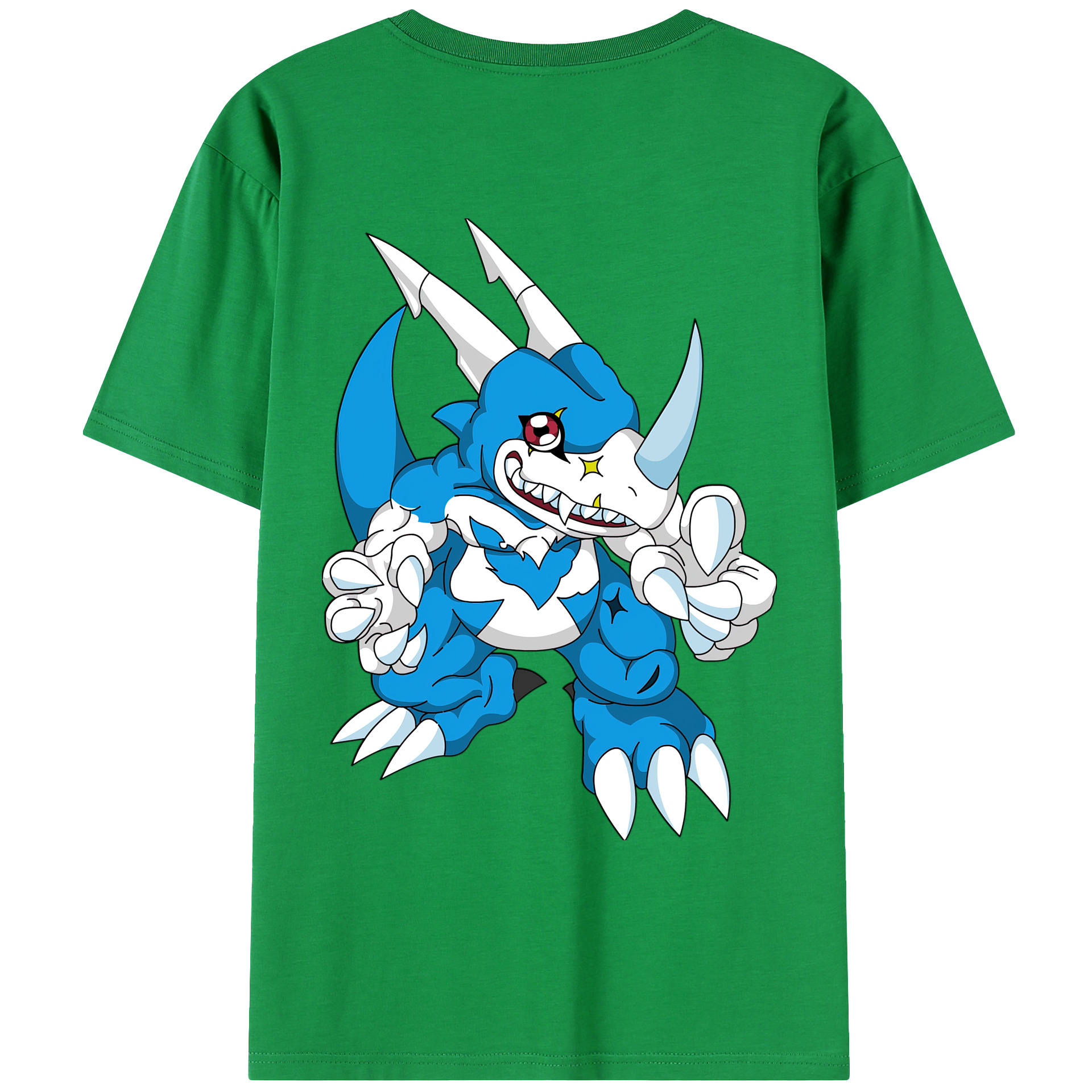 （画像用） Digimon デジタルモンスター/デジモン レディース半袖Tシャツ(バックプリント)