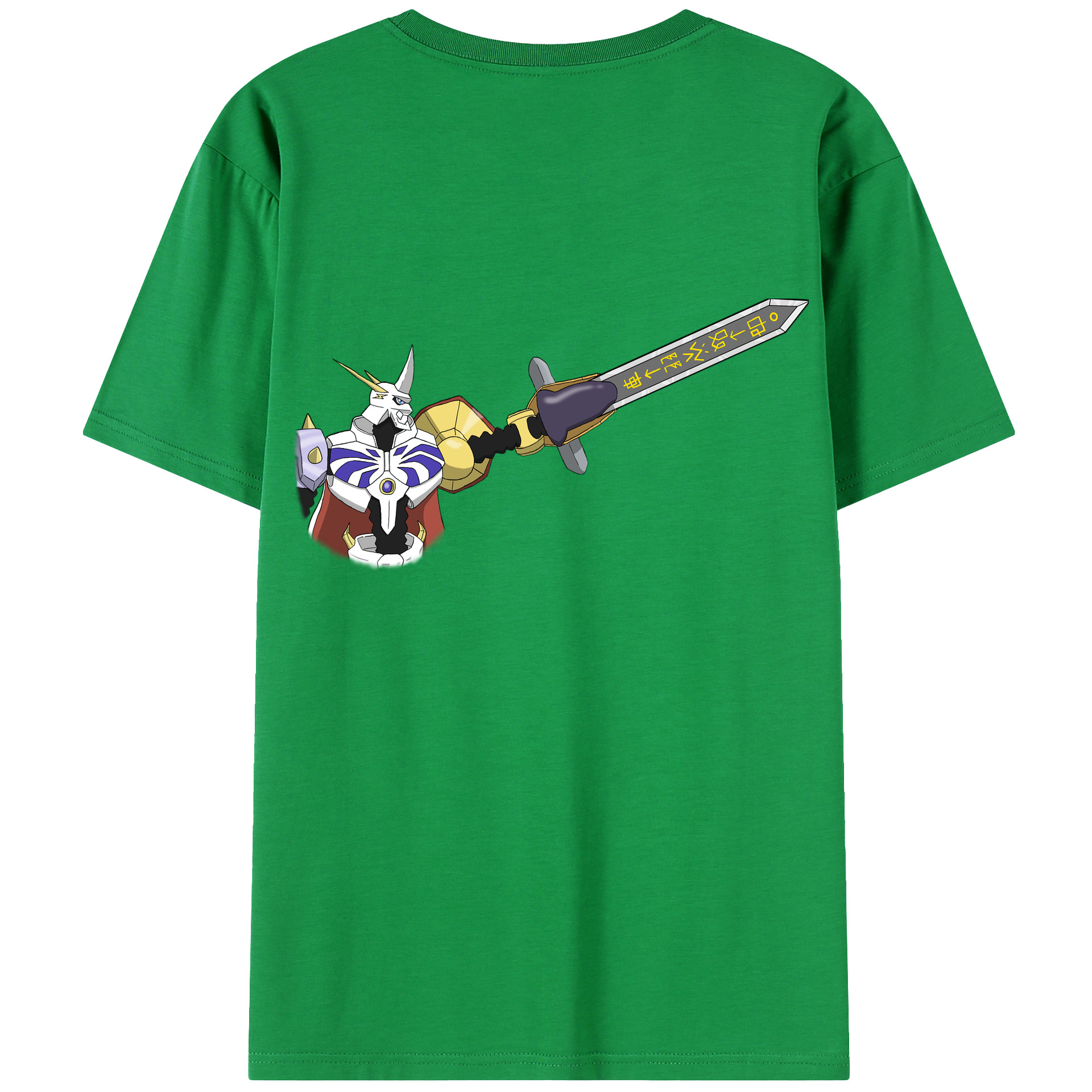 （画像用） Digimon デジタルモンスター/デジモン レディース半袖Tシャツ(バックプリント)