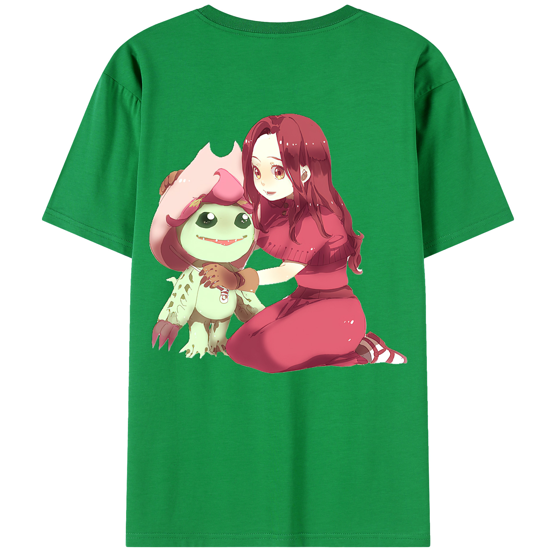 （画像用） Digimon デジタルモンスター/デジモン レディース半袖Tシャツ(バックプリント)