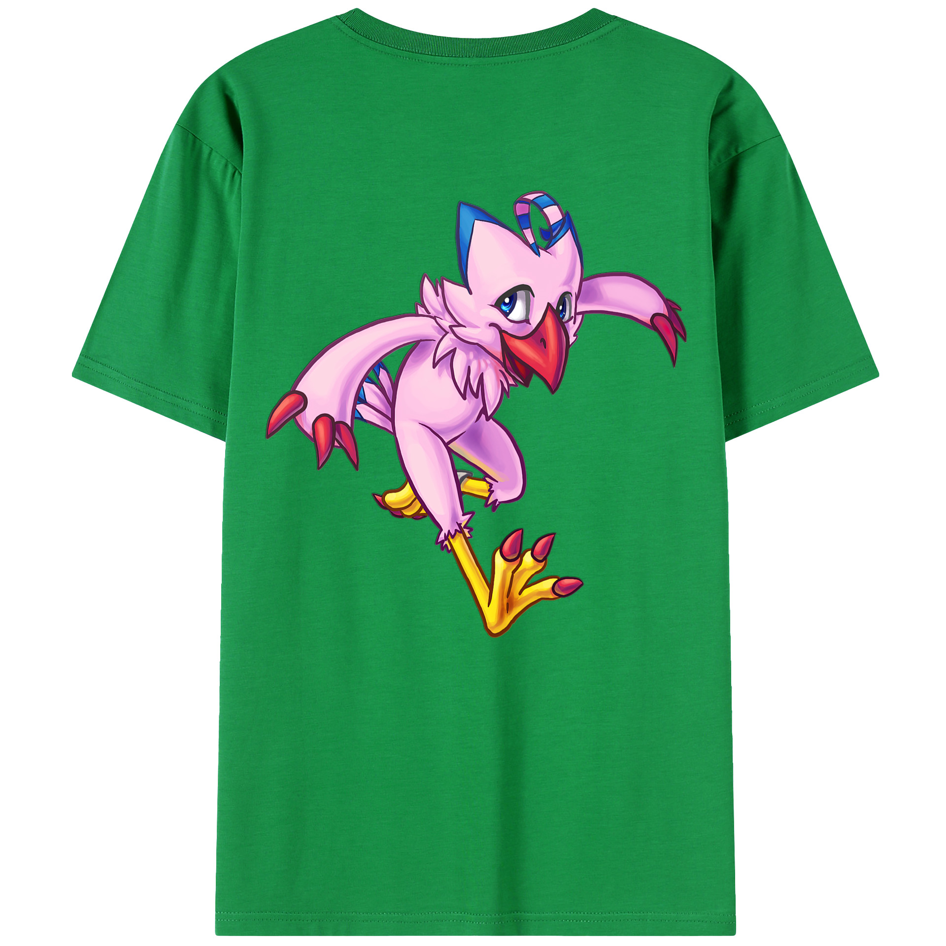 （画像用） Digimon デジタルモンスター/デジモン レディース半袖Tシャツ(バックプリント)