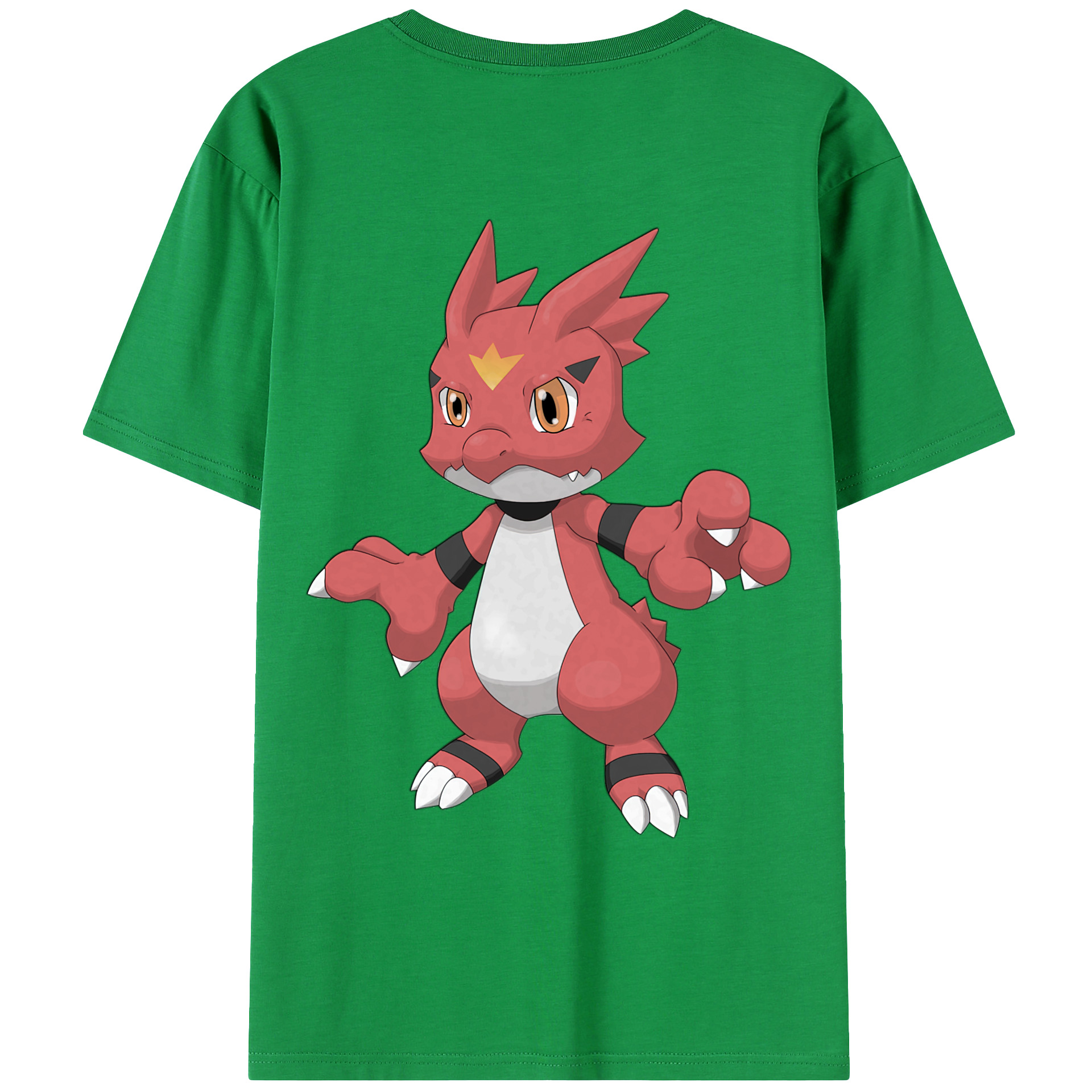 （画像用） Digimon デジタルモンスター/デジモン レディース半袖Tシャツ(バックプリント)