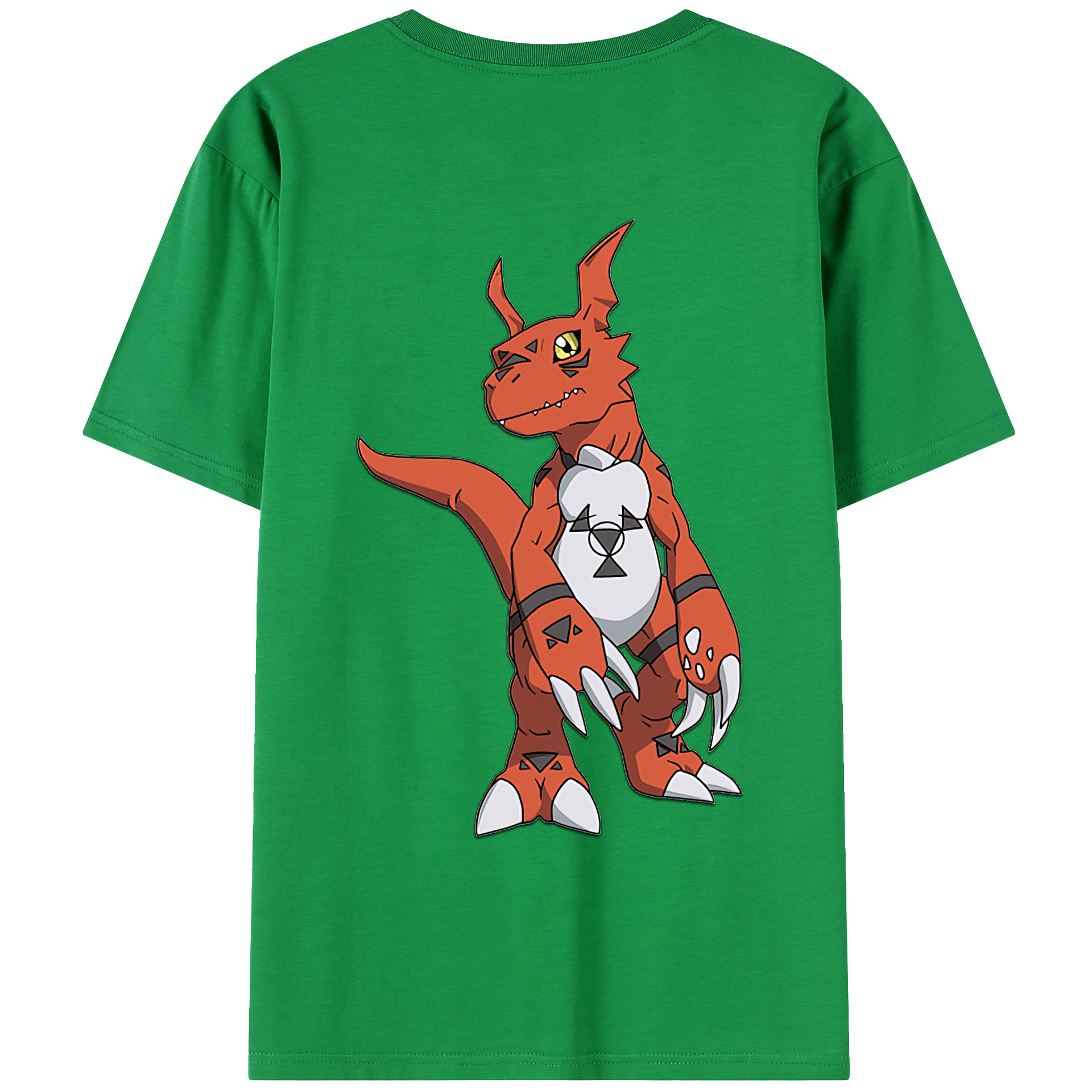 （画像用） Digimon デジタルモンスター/デジモン レディース半袖Tシャツ(バックプリント)