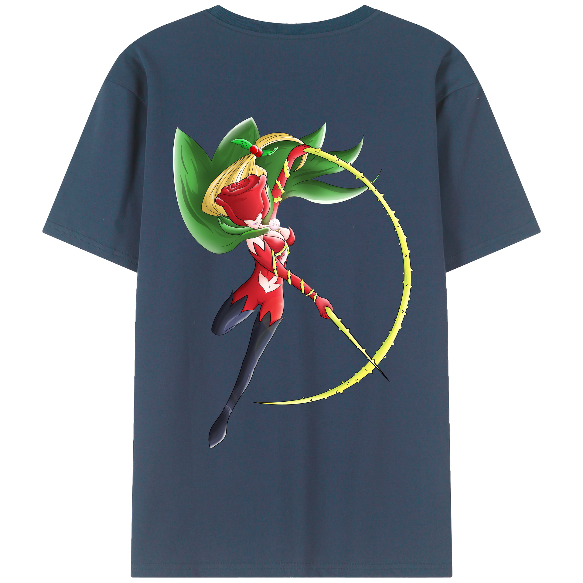 （画像用） Digimon デジタルモンスター/デジモン レディース半袖Tシャツ(バックプリント)