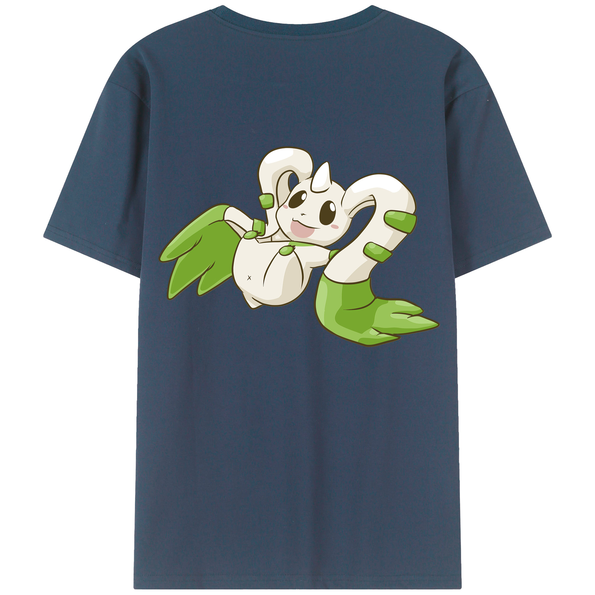 （画像用） Digimon デジタルモンスター/デジモン レディース半袖Tシャツ(バックプリント)