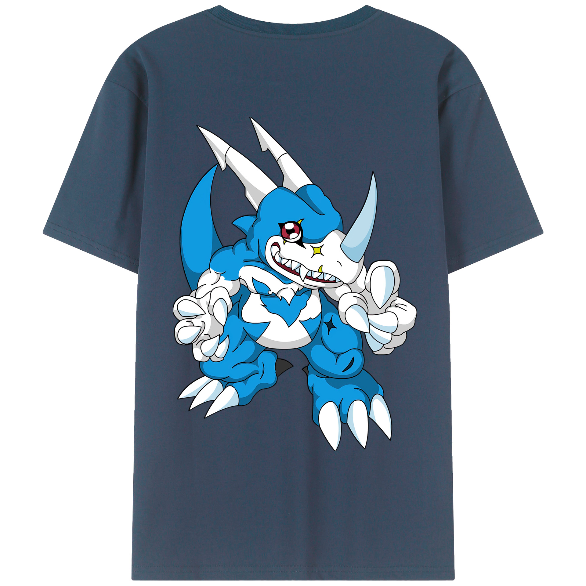 （画像用） Digimon デジタルモンスター/デジモン レディース半袖Tシャツ(バックプリント)