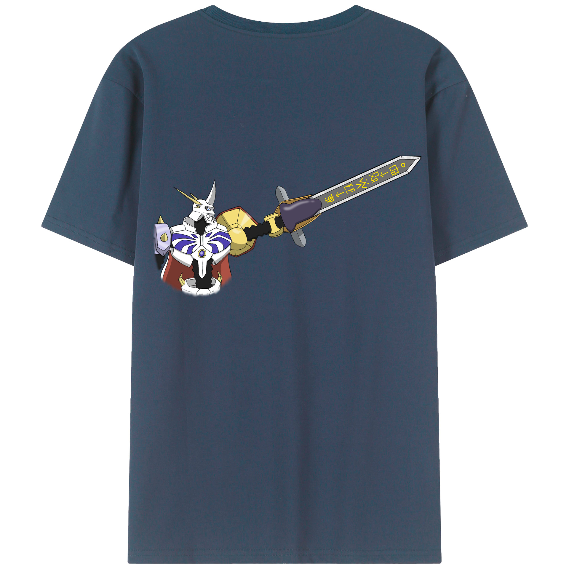 （画像用） Digimon デジタルモンスター/デジモン レディース半袖Tシャツ(バックプリント)