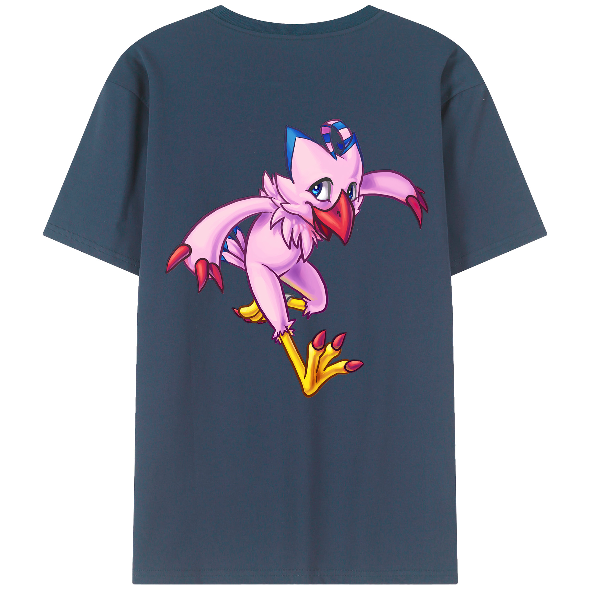 （画像用） Digimon デジタルモンスター/デジモン レディース半袖Tシャツ(バックプリント)