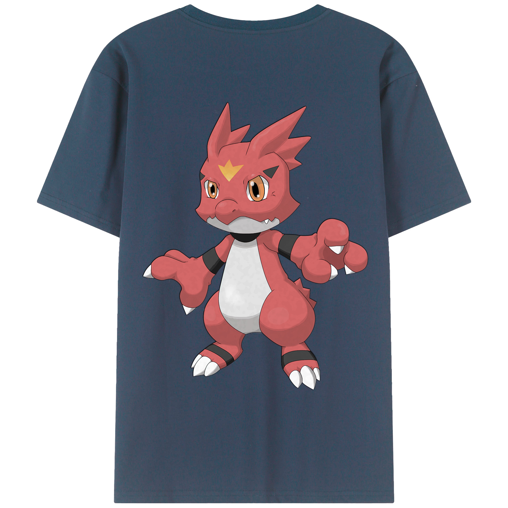（画像用） Digimon デジタルモンスター/デジモン レディース半袖Tシャツ(バックプリント)