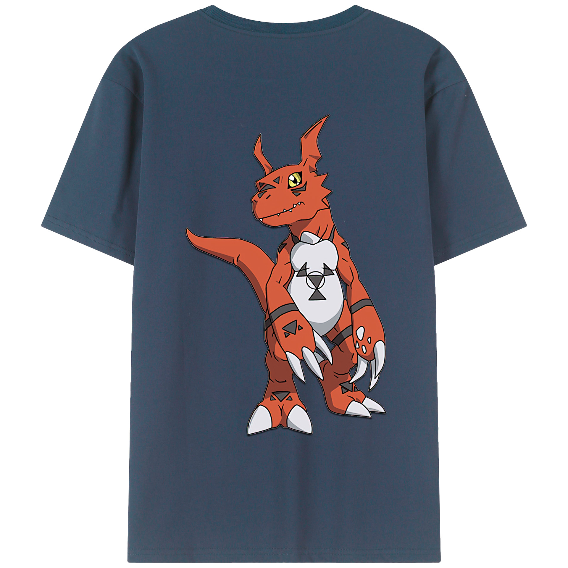 （画像用） Digimon デジタルモンスター/デジモン レディース半袖Tシャツ(バックプリント)