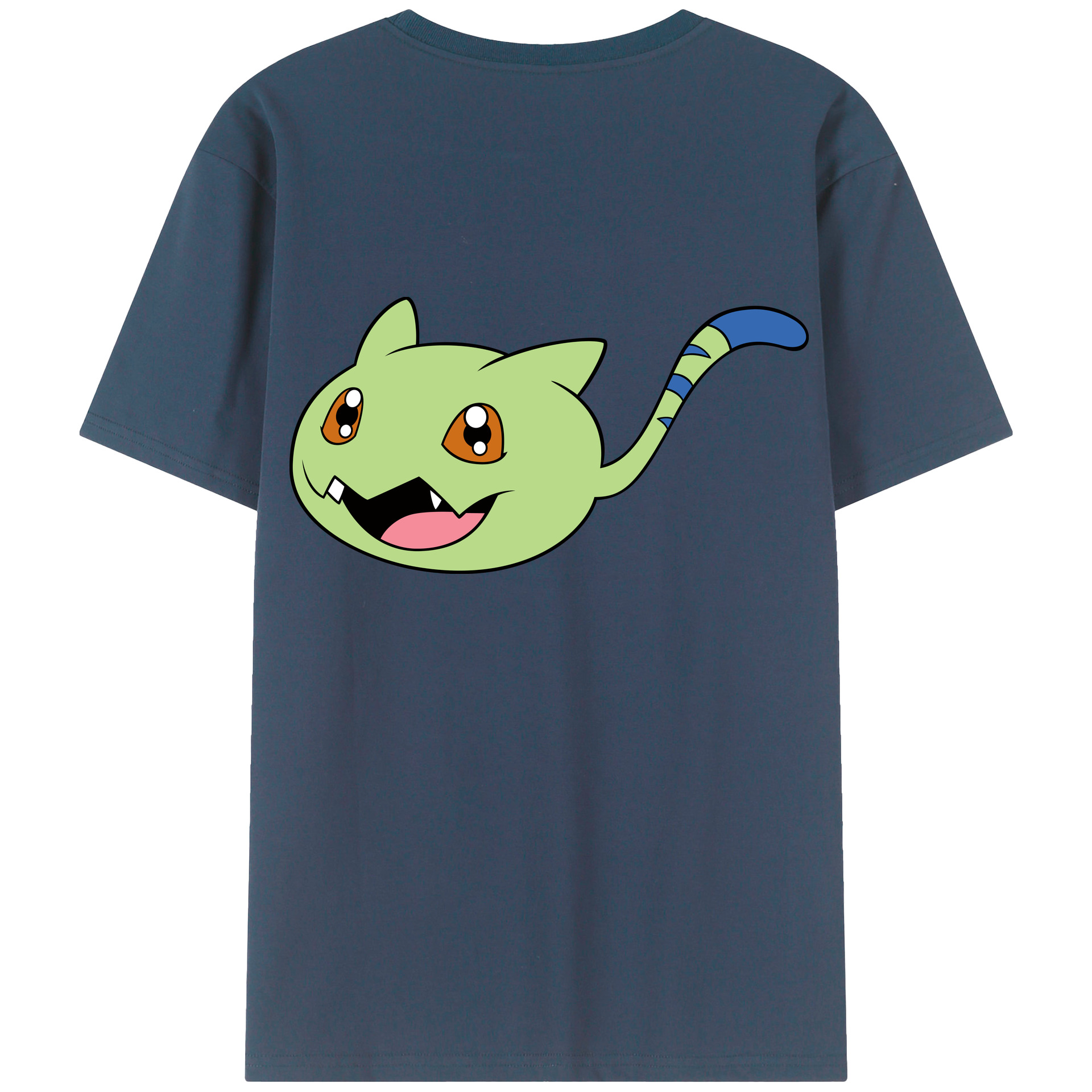 （画像用） Digimon デジタルモンスター/デジモン レディース半袖Tシャツ(バックプリント)