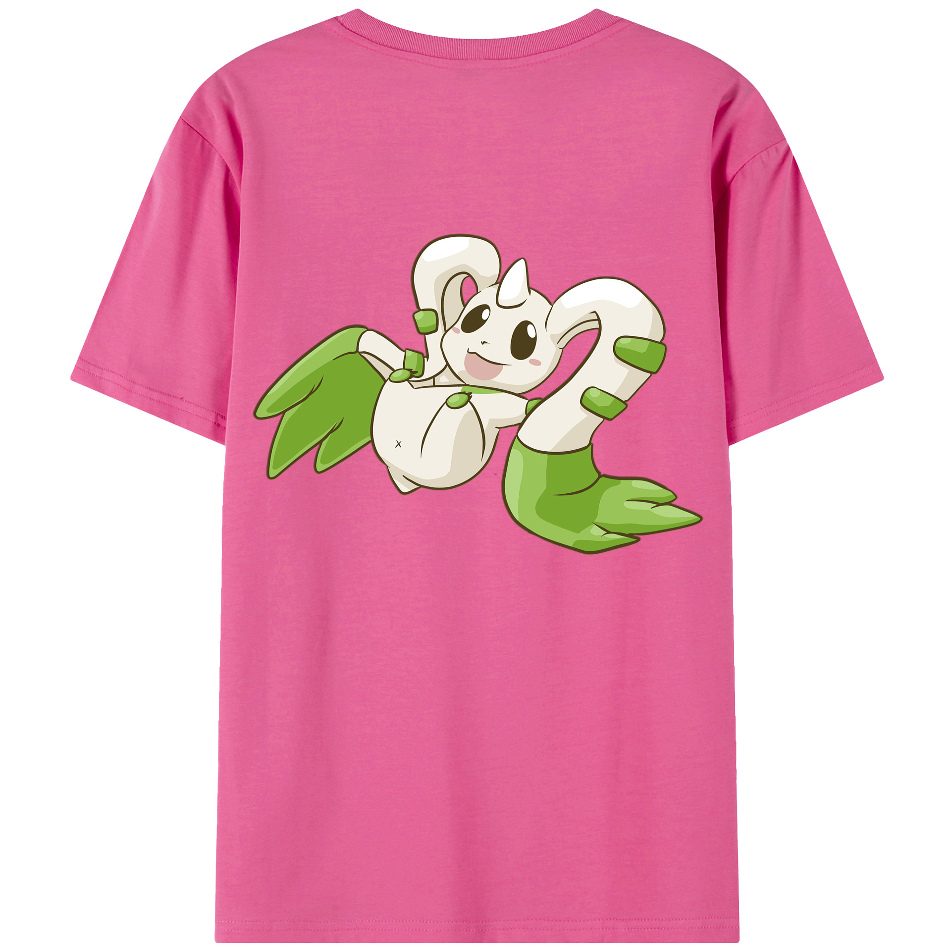 （画像用） Digimon デジタルモンスター/デジモン レディース半袖Tシャツ(バックプリント)