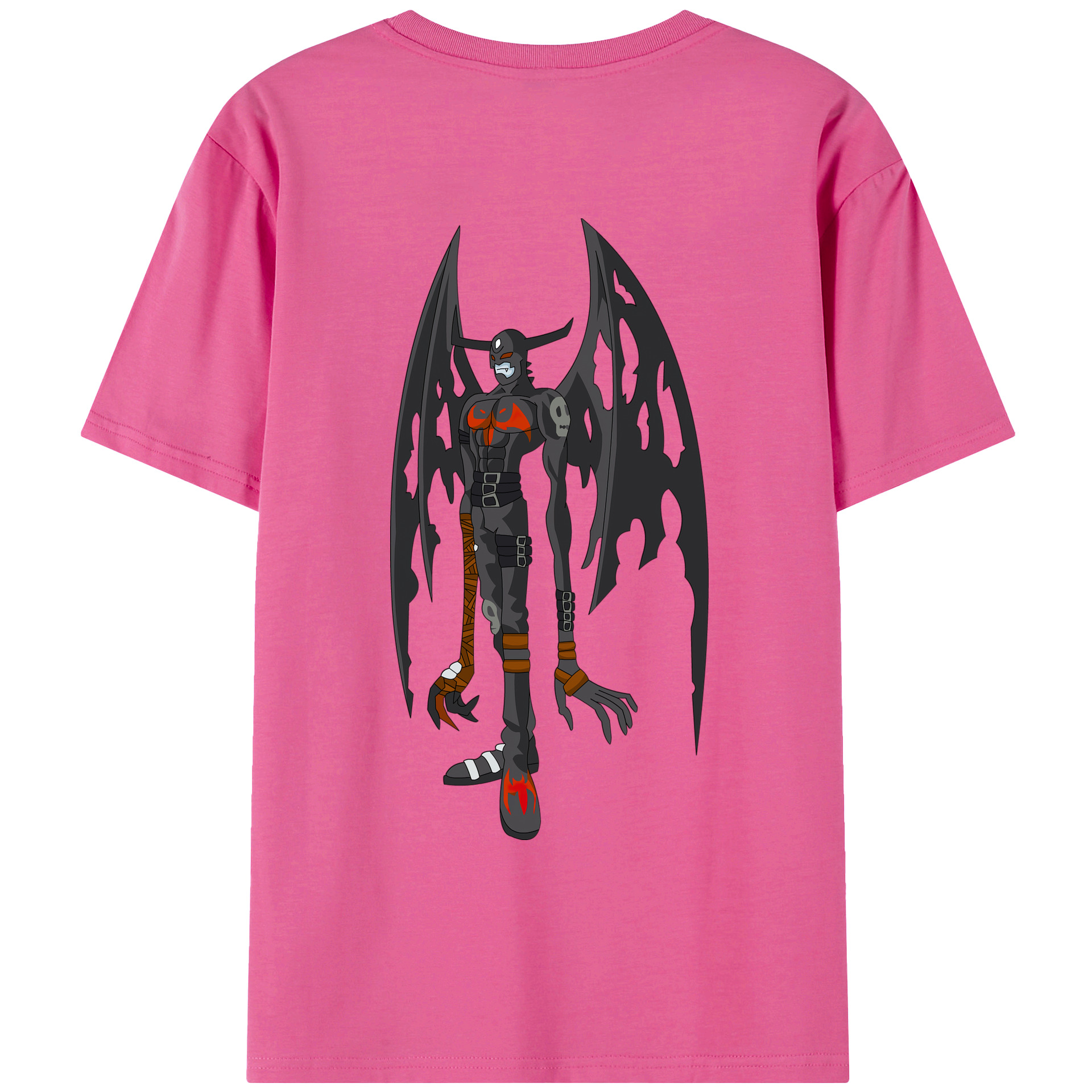 （画像用） Digimon デジタルモンスター/デジモン レディース半袖Tシャツ(バックプリント)