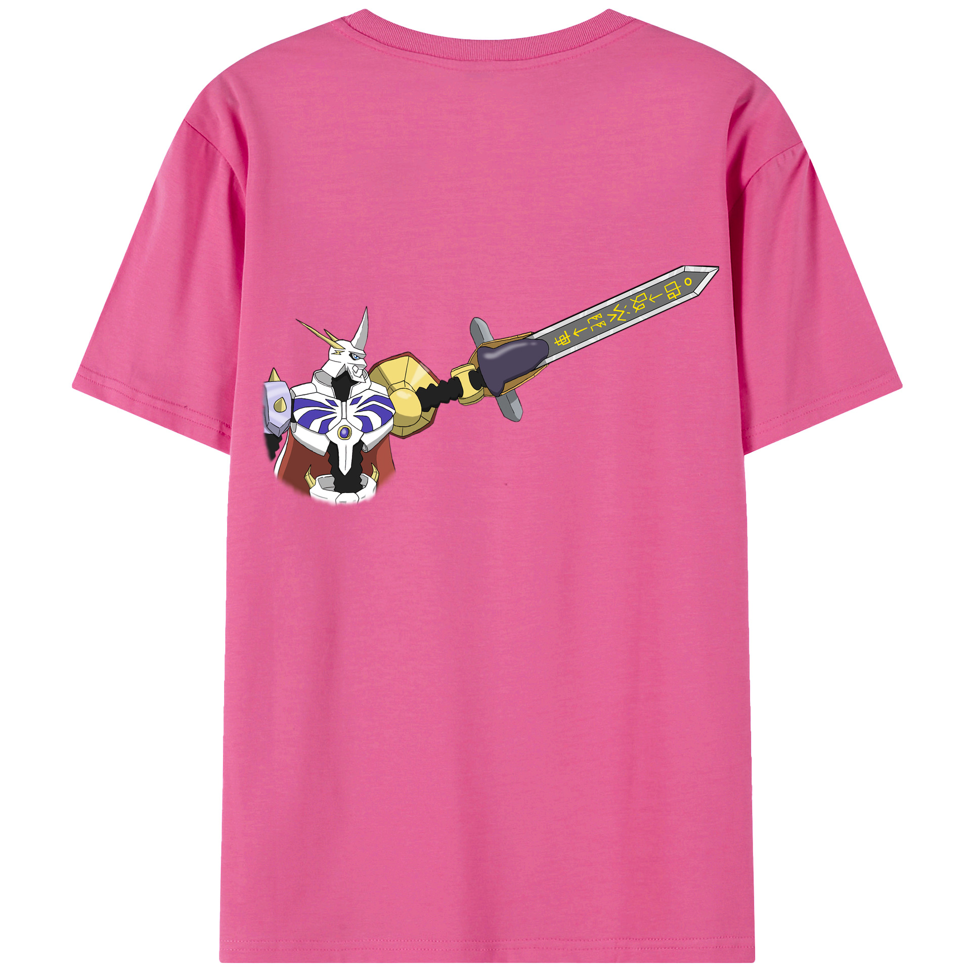 （画像用） Digimon デジタルモンスター/デジモン レディース半袖Tシャツ(バックプリント)