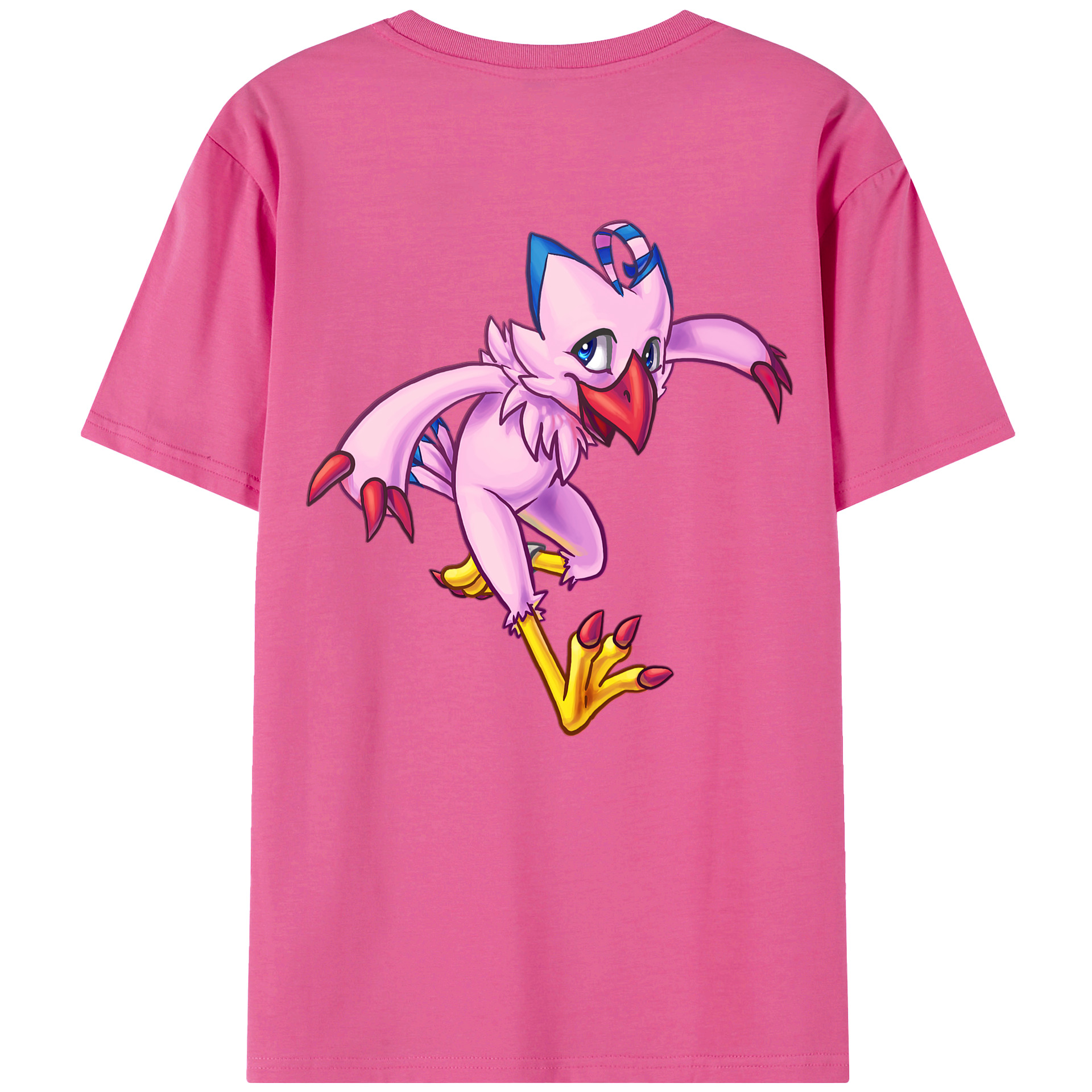 （画像用） Digimon デジタルモンスター/デジモン レディース半袖Tシャツ(バックプリント)