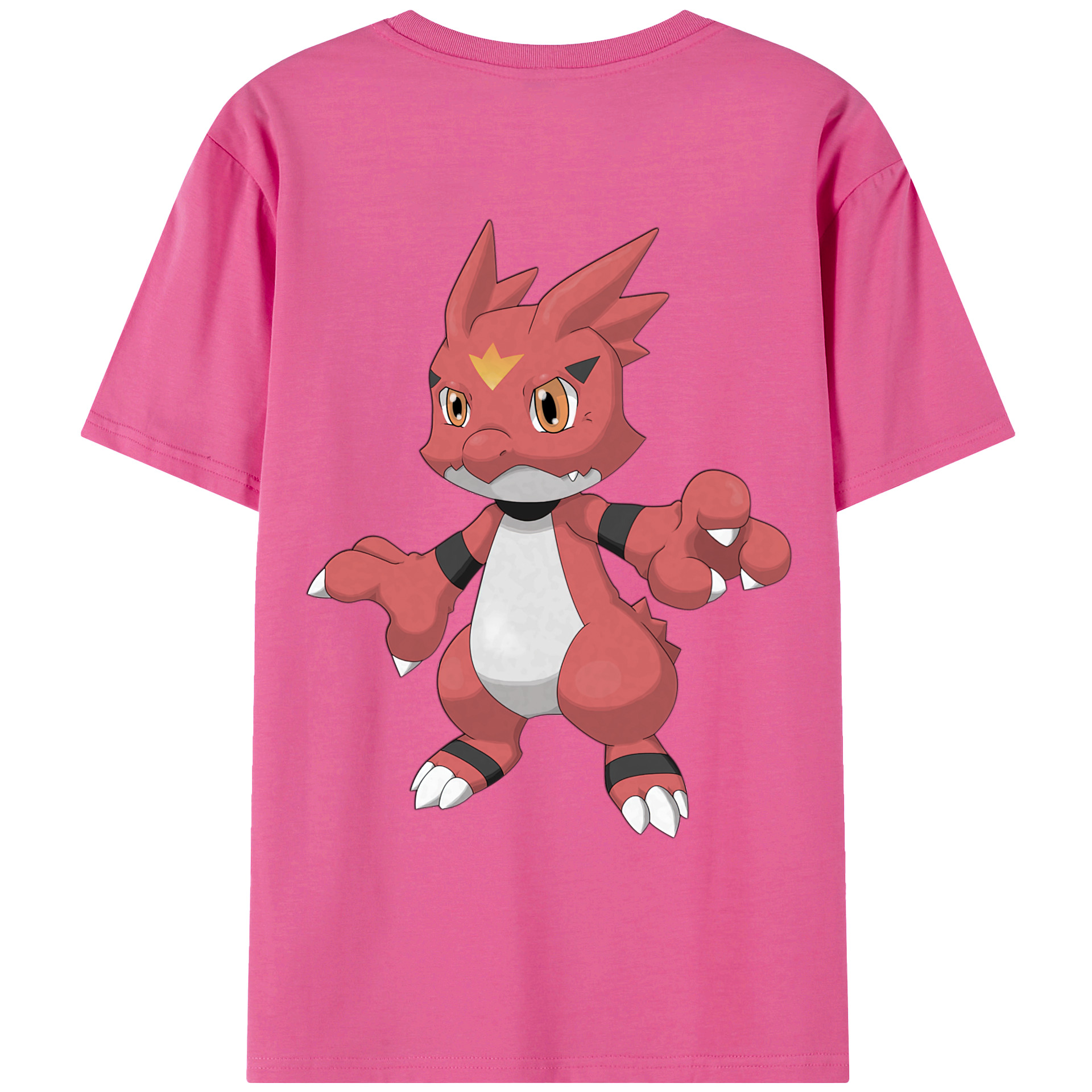 （画像用） Digimon デジタルモンスター/デジモン レディース半袖Tシャツ(バックプリント)