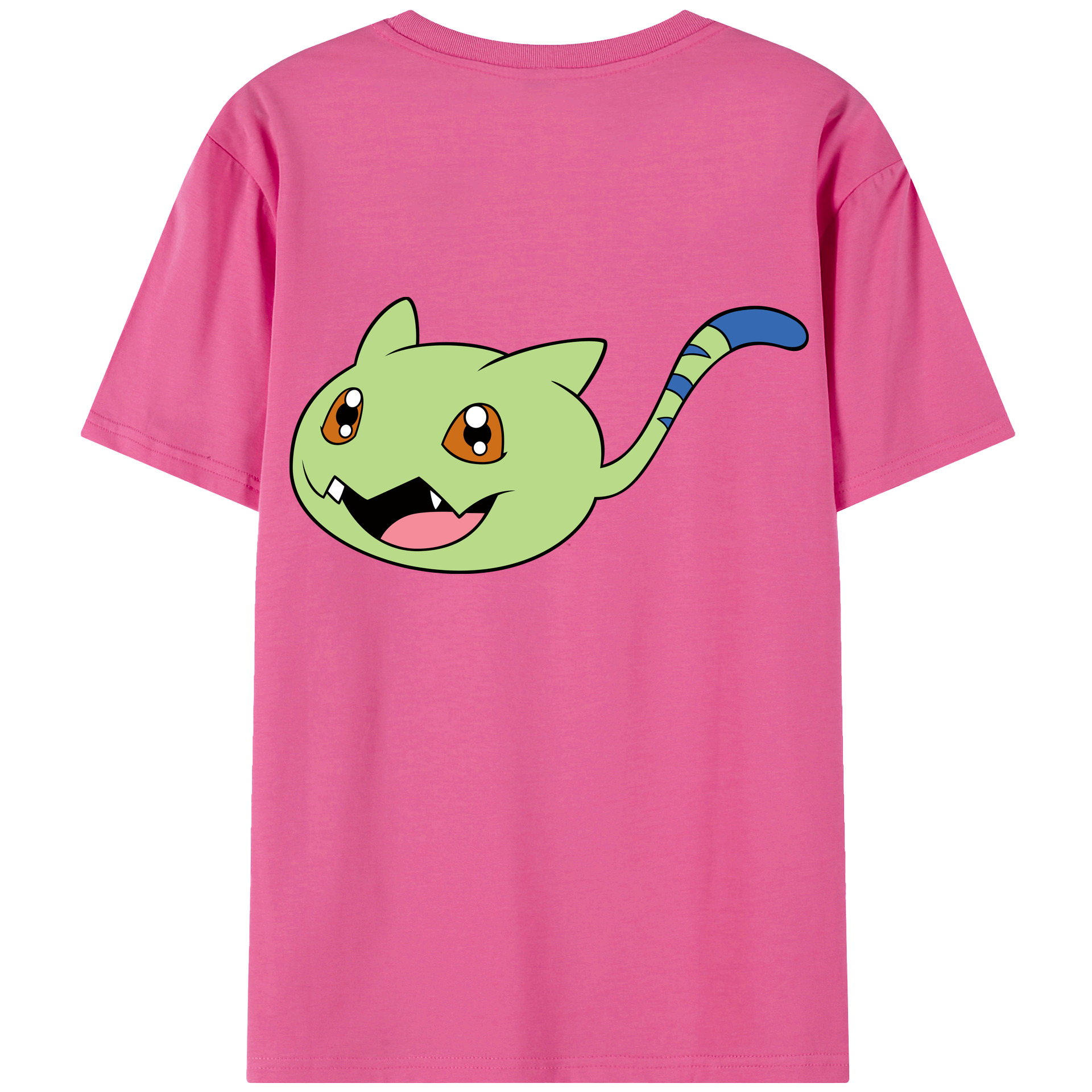 （画像用） Digimon デジタルモンスター/デジモン レディース半袖Tシャツ(バックプリント)