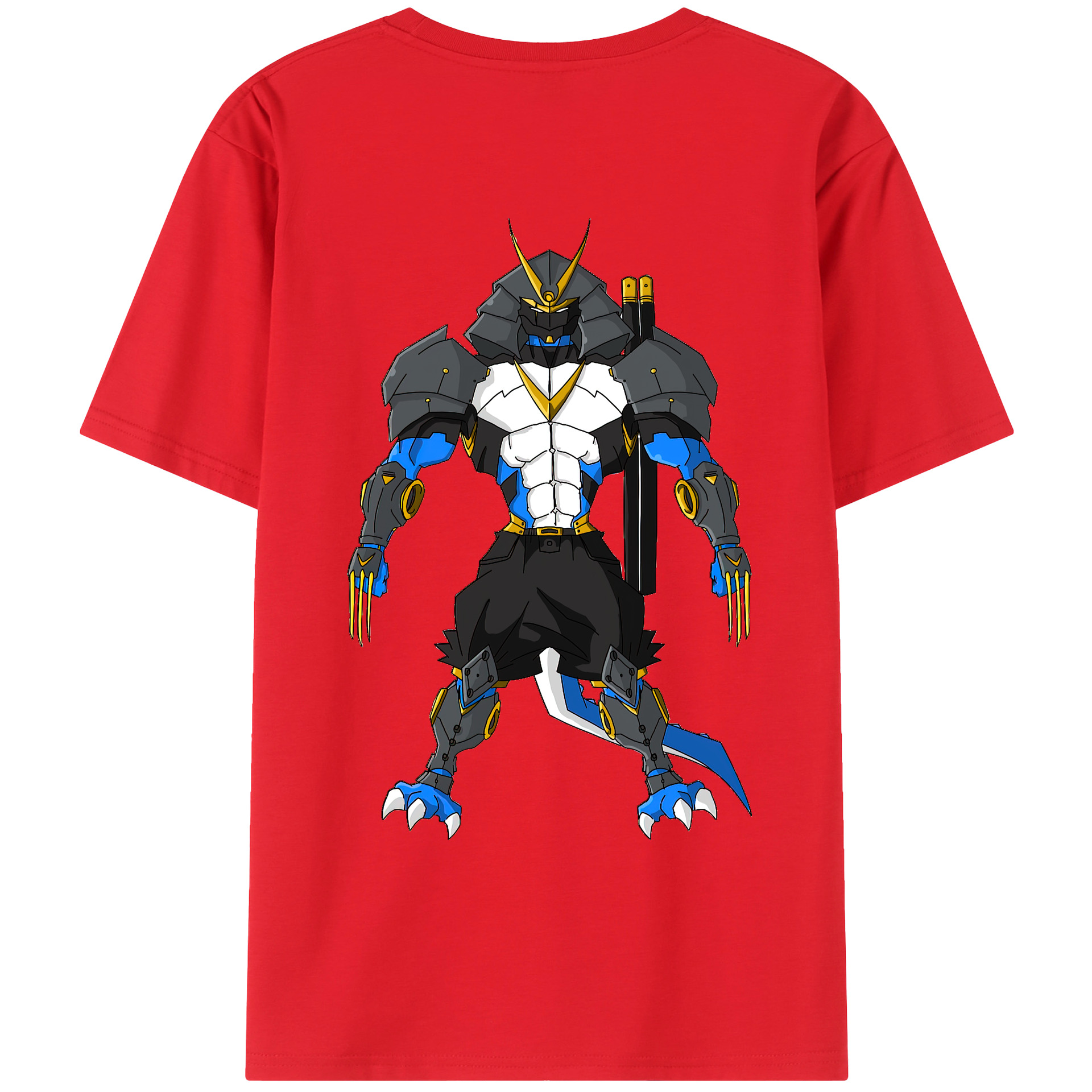 （画像用） Digimon デジタルモンスター/デジモン レディース半袖Tシャツ(バックプリント)