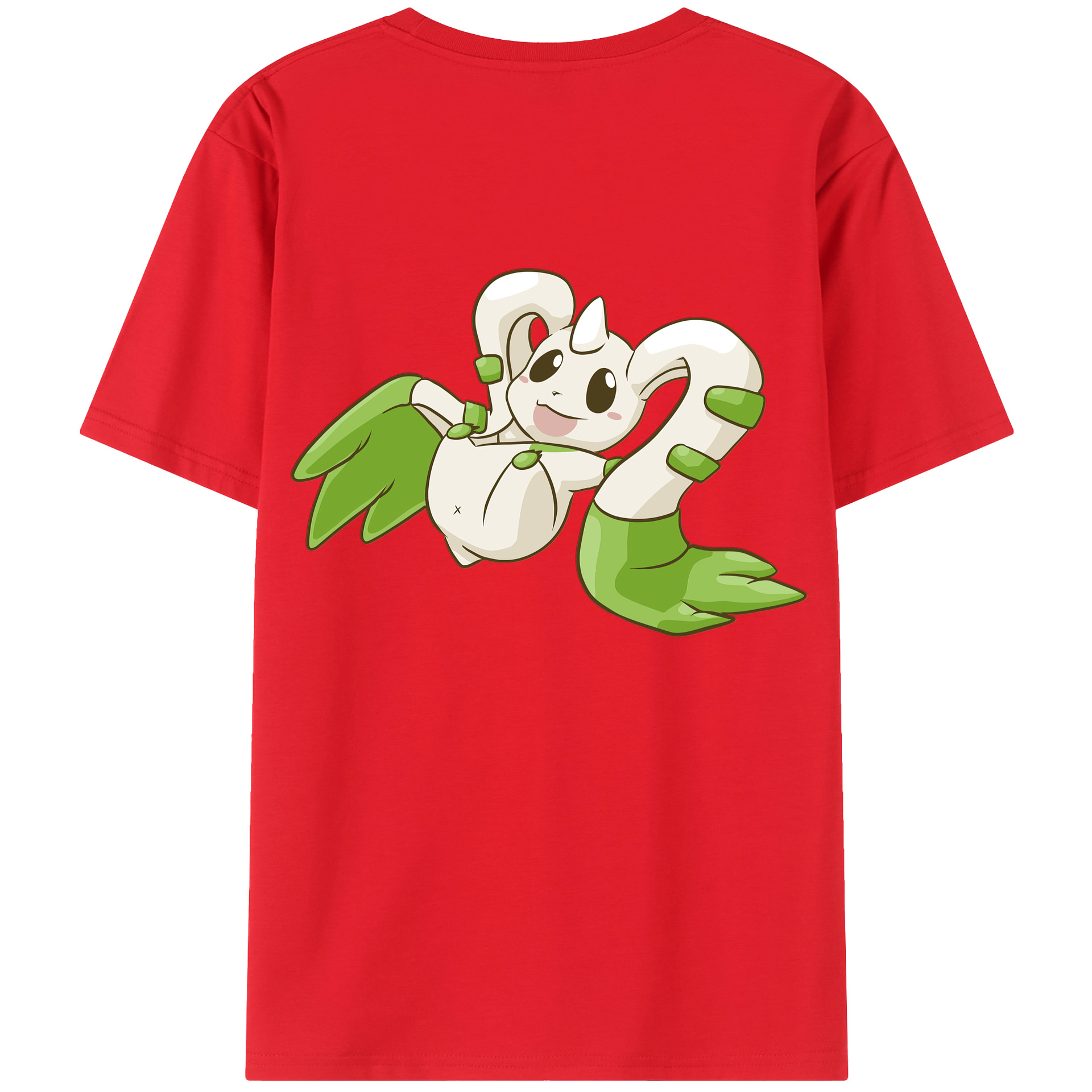 （画像用） Digimon デジタルモンスター/デジモン レディース半袖Tシャツ(バックプリント)
